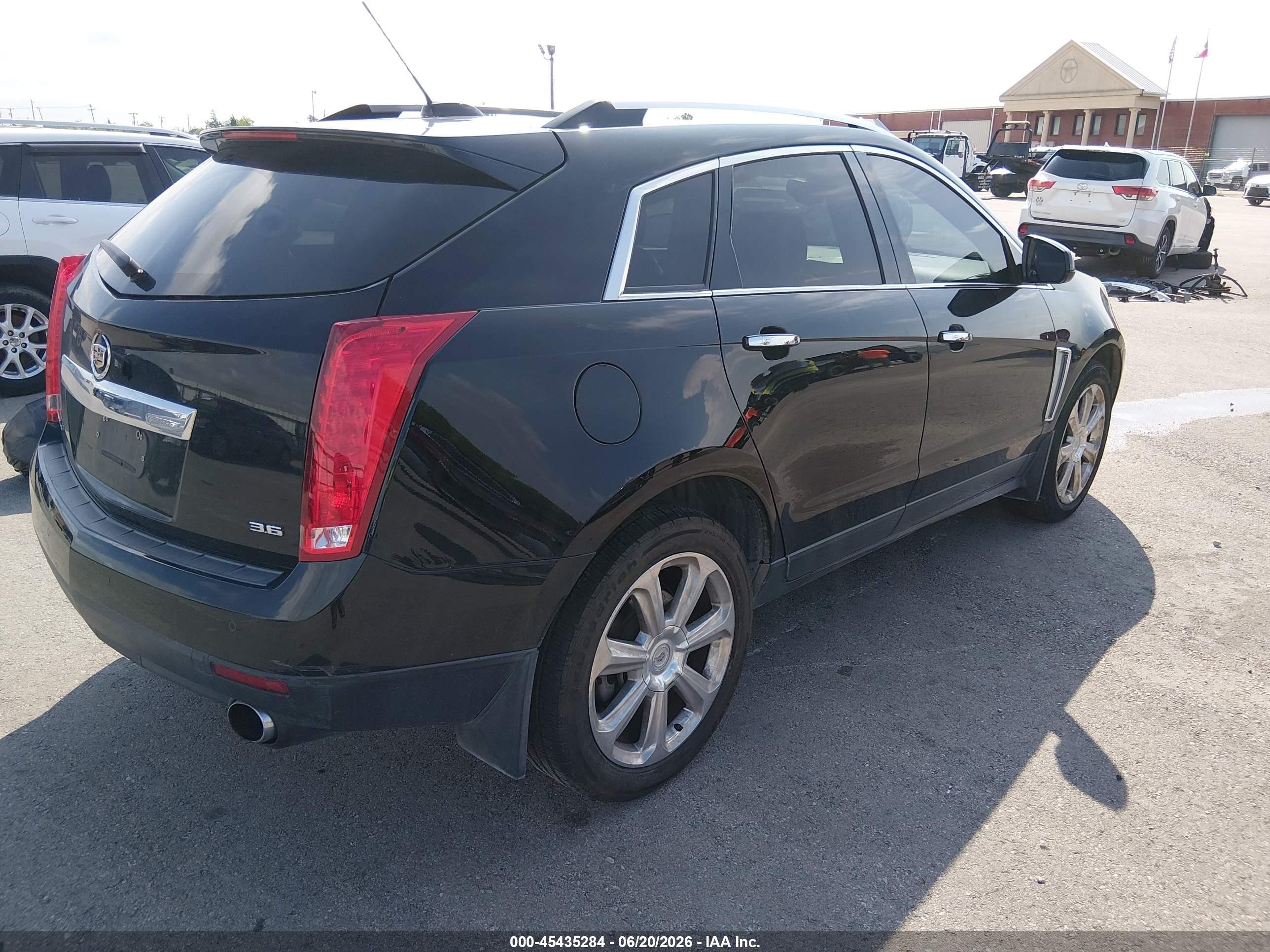 2015 Cadillac Srx Performance Collection Black vin: 3GYFNFE32FS641096