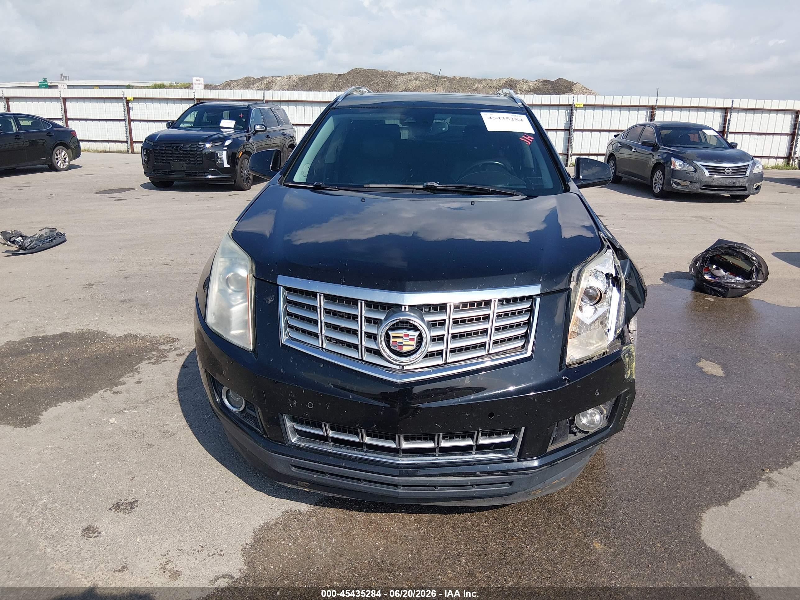 2015 Cadillac Srx Performance Collection Black vin: 3GYFNFE32FS641096
