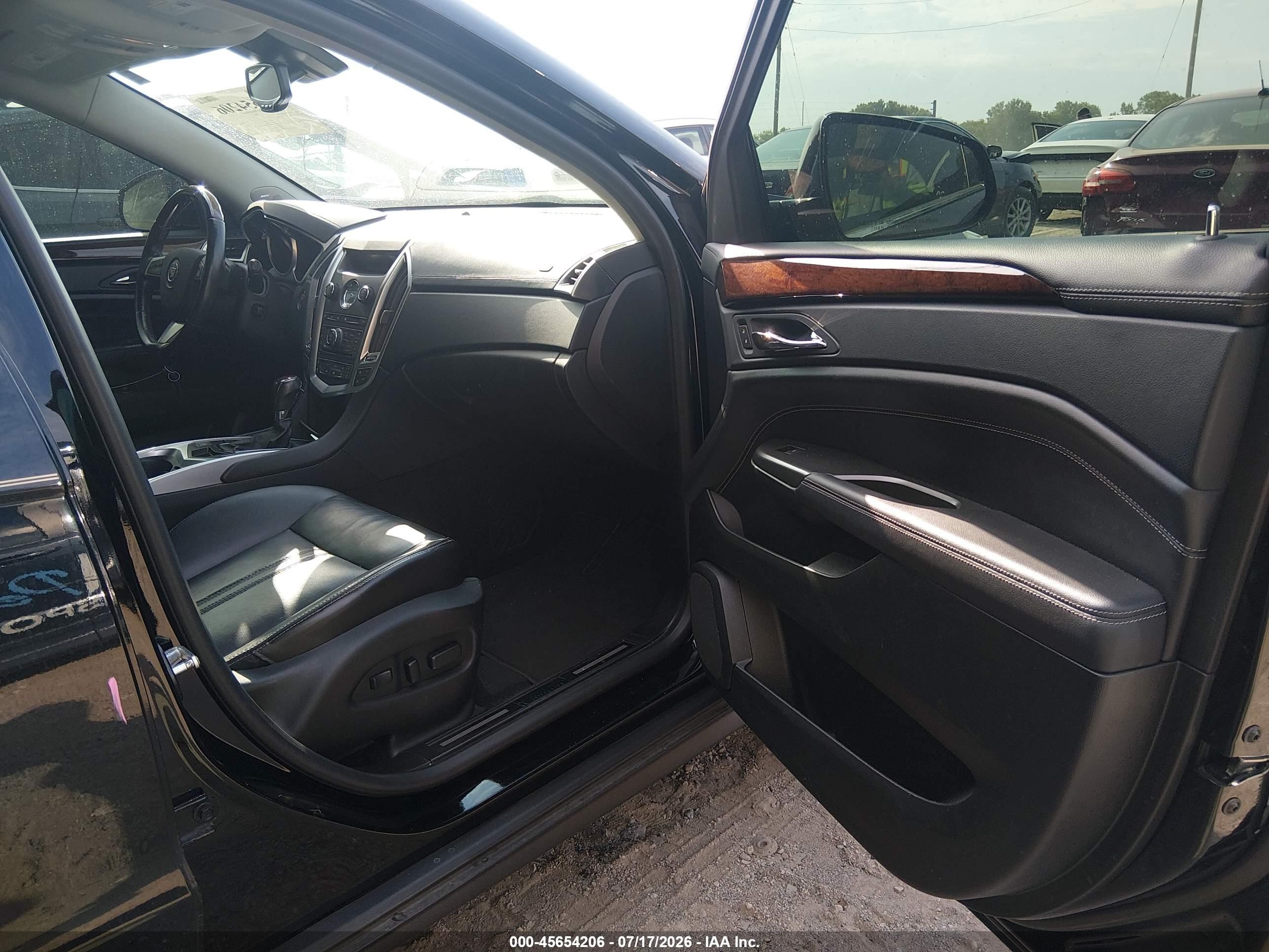 2012 Cadillac Srx Premium Collection Black vin: 3GYFNFE33CS542508