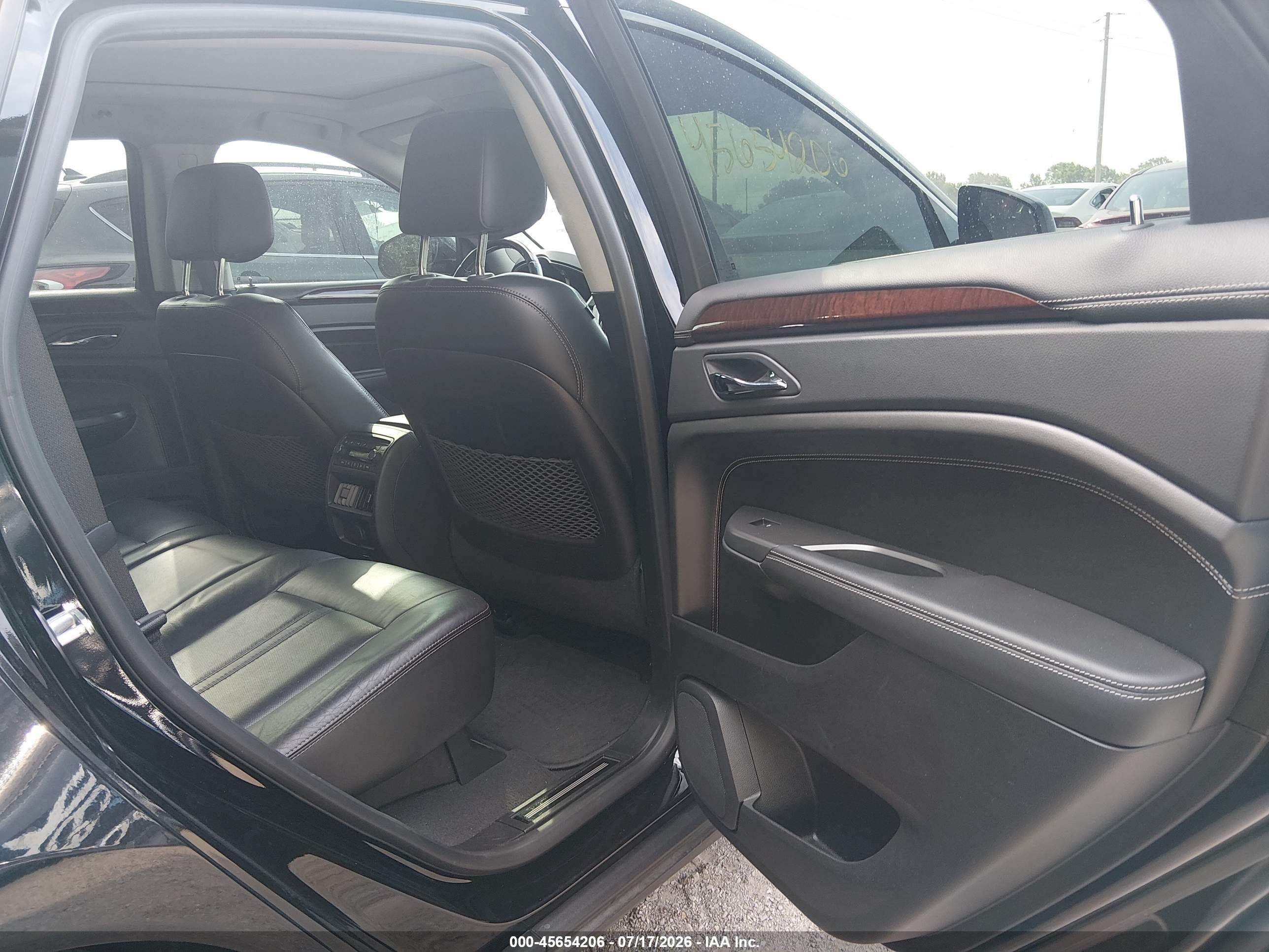 2012 Cadillac Srx Premium Collection Black vin: 3GYFNFE33CS542508