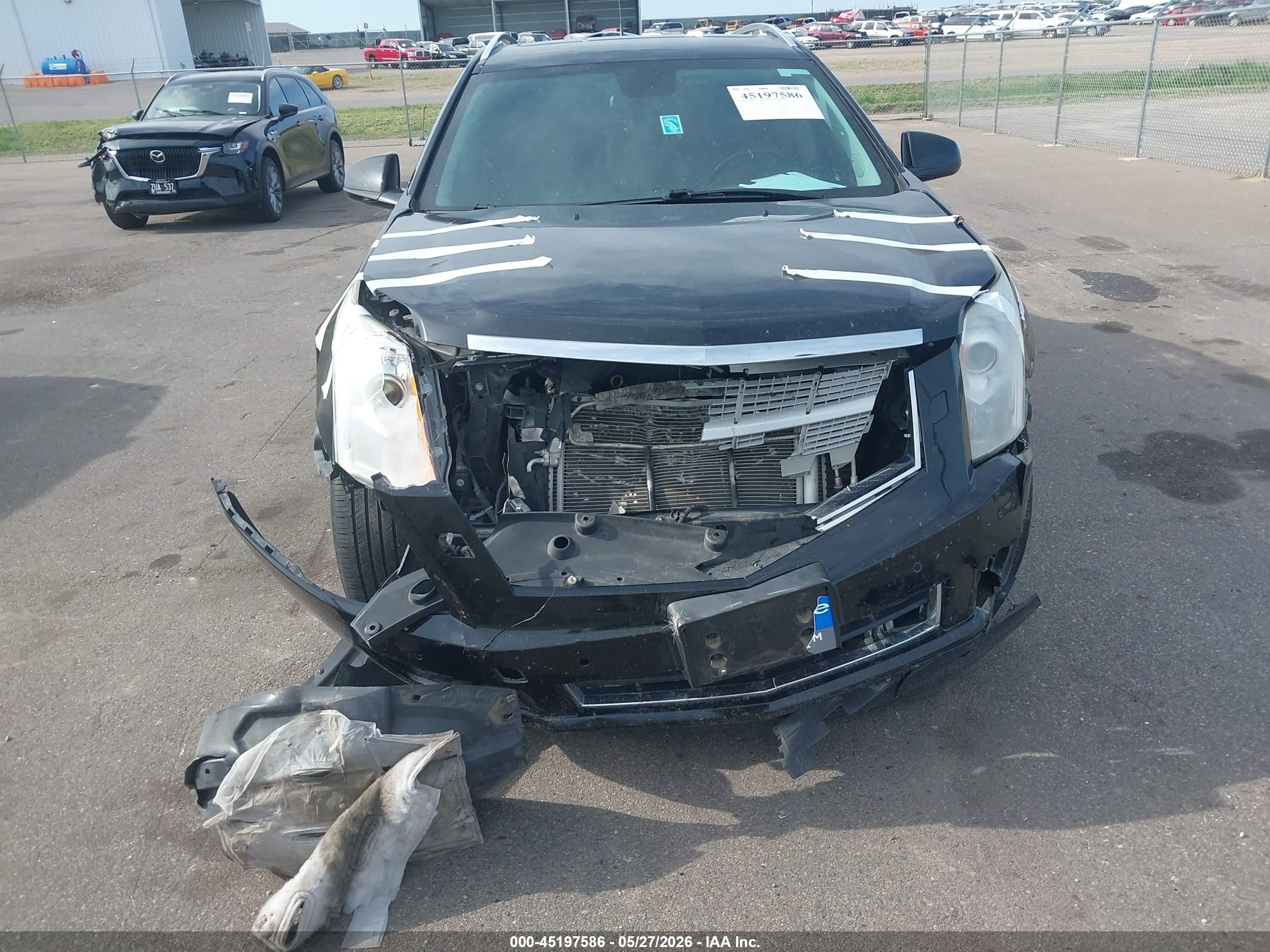 2012 Cadillac Srx Premium Collection Black vin: 3GYFNFE33CS646383