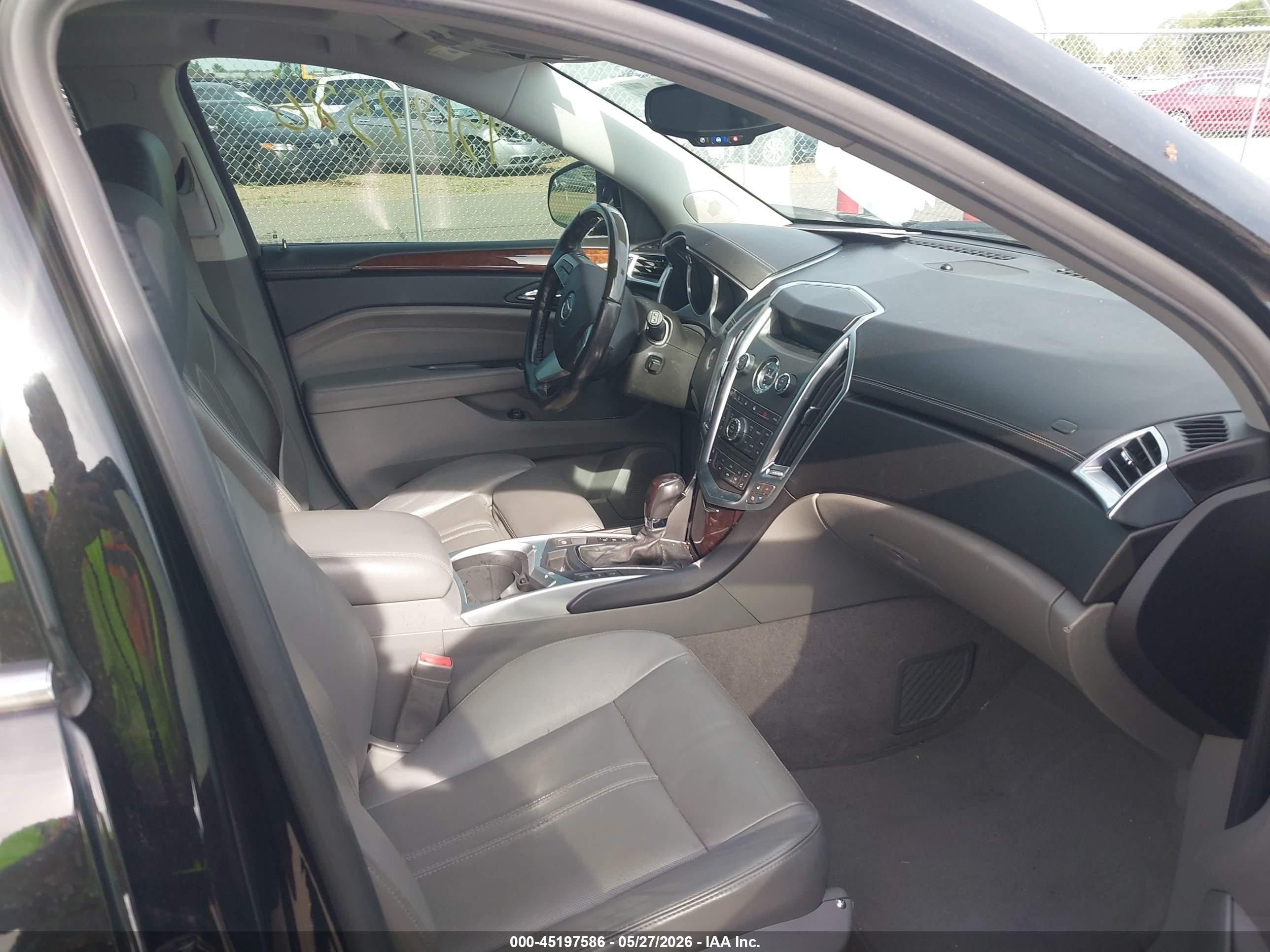 2012 Cadillac Srx Premium Collection Black vin: 3GYFNFE33CS646383