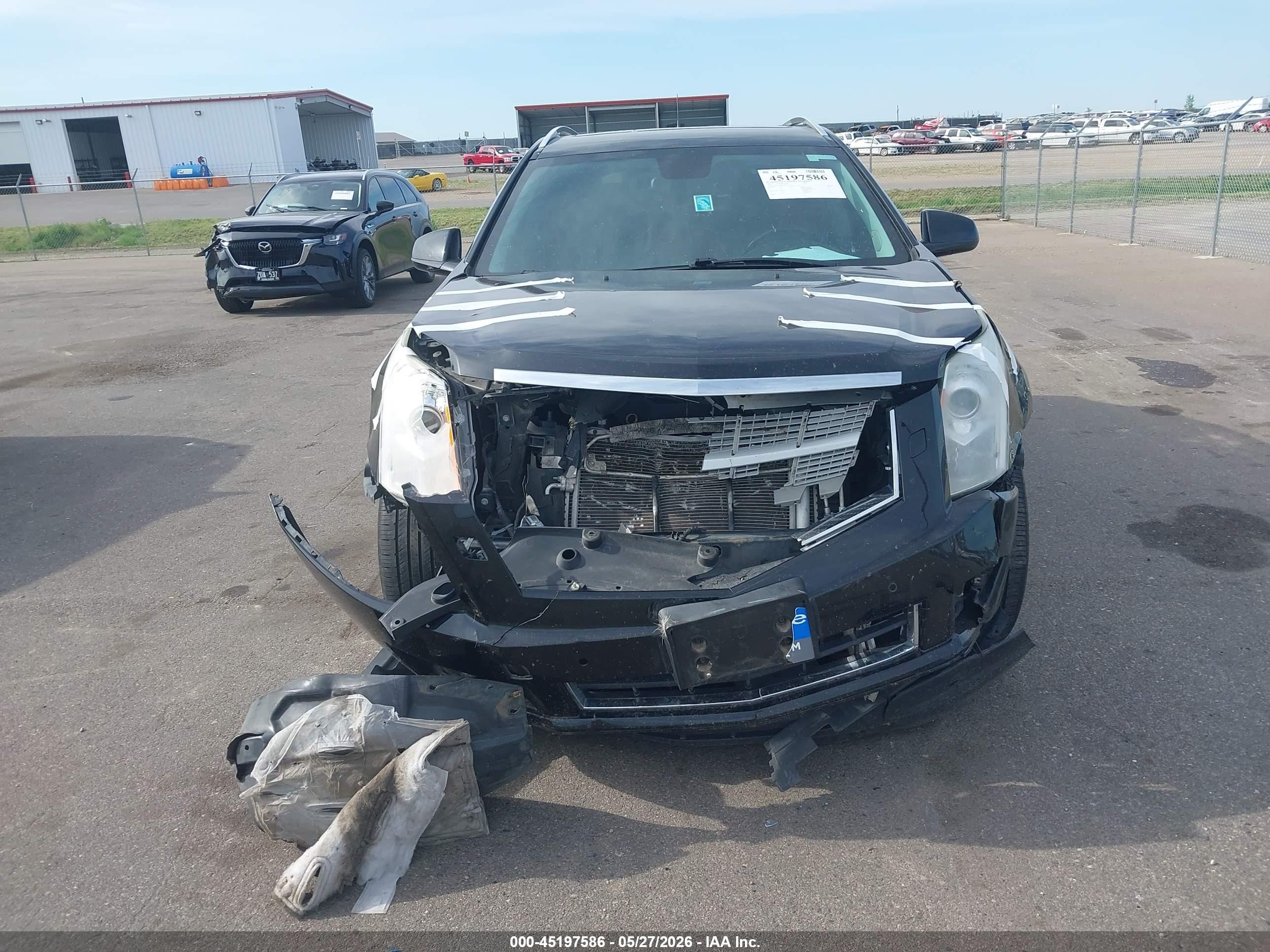 2012 Cadillac Srx Premium Collection Black vin: 3GYFNFE33CS646383
