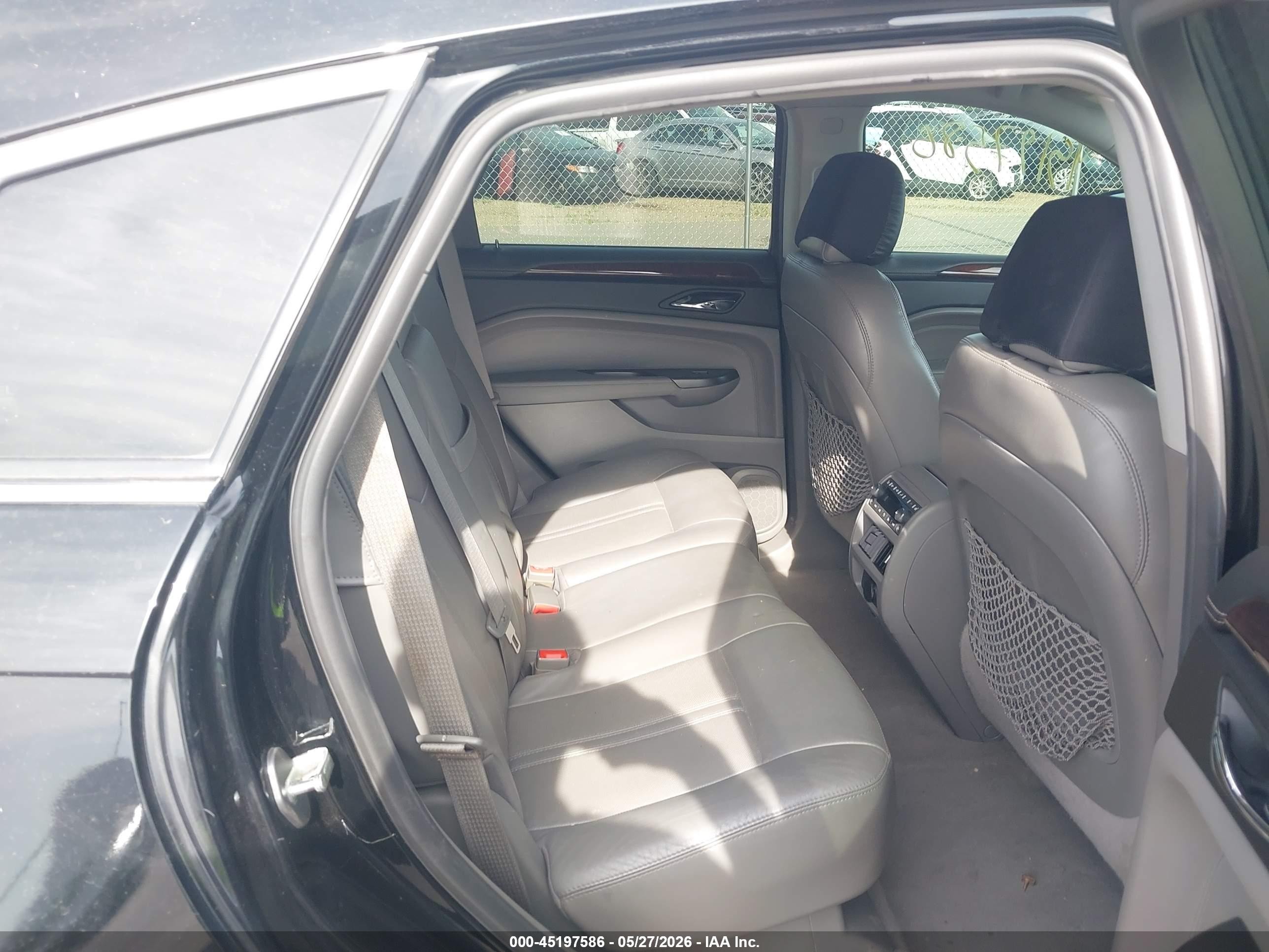 2012 Cadillac Srx Premium Collection Black vin: 3GYFNFE33CS646383