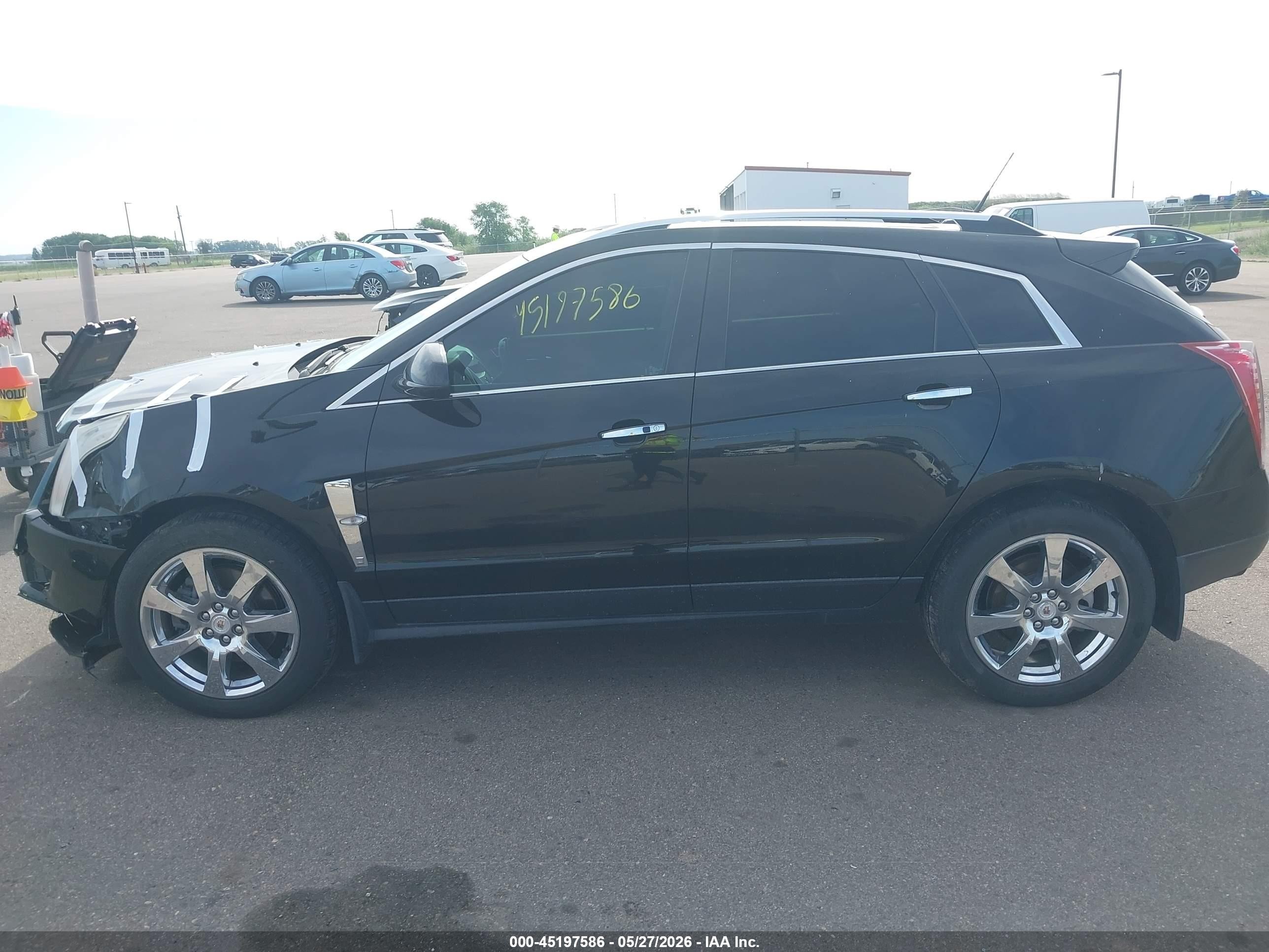 2012 Cadillac Srx Premium Collection Black vin: 3GYFNFE33CS646383