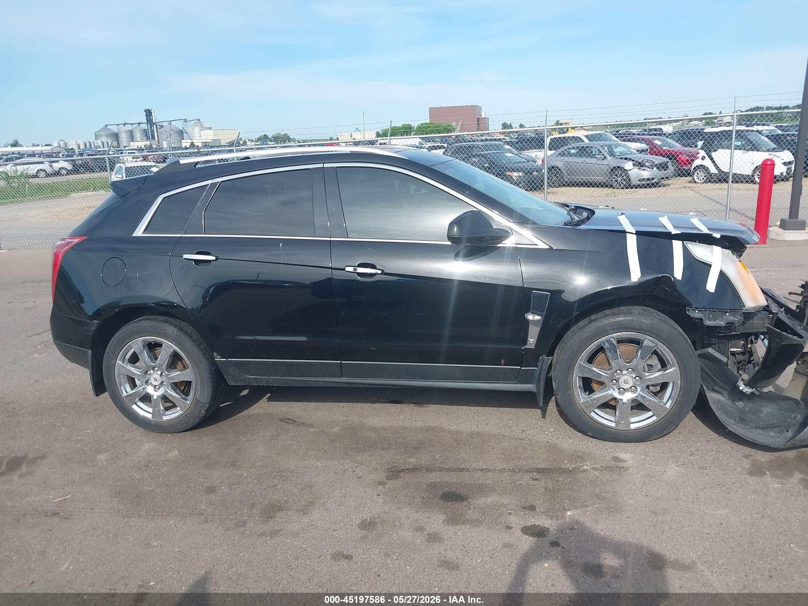 2012 Cadillac Srx Premium Collection Black vin: 3GYFNFE33CS646383