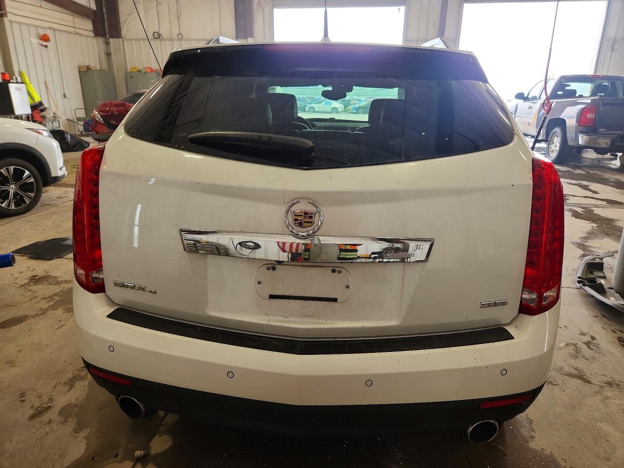 2014 Cadillac Srx Performance Collection White vin: 3GYFNFE33ES577049