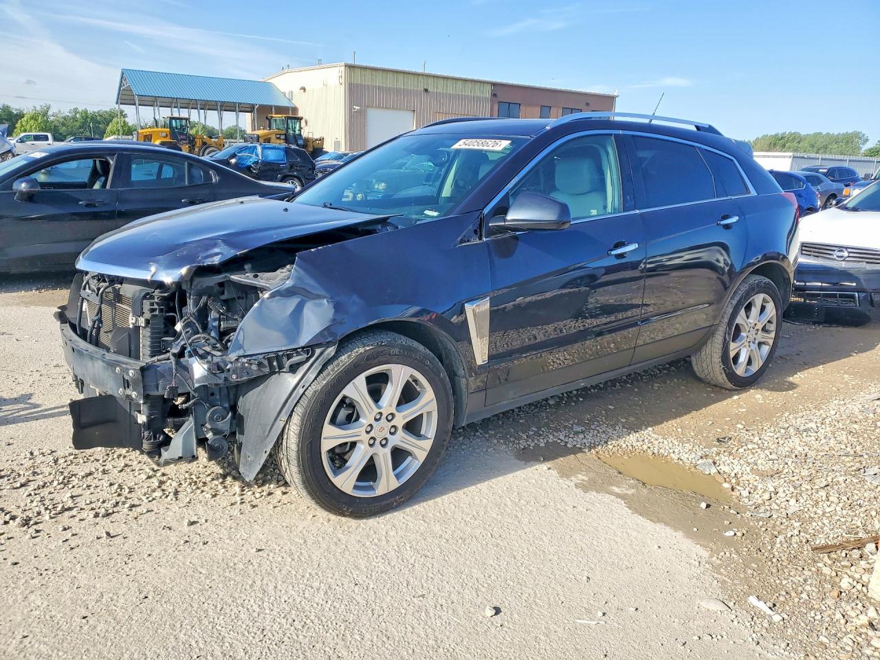 2014 Cadillac Srx Performance Collection Charcoal vin: 3GYFNFE33ES581019