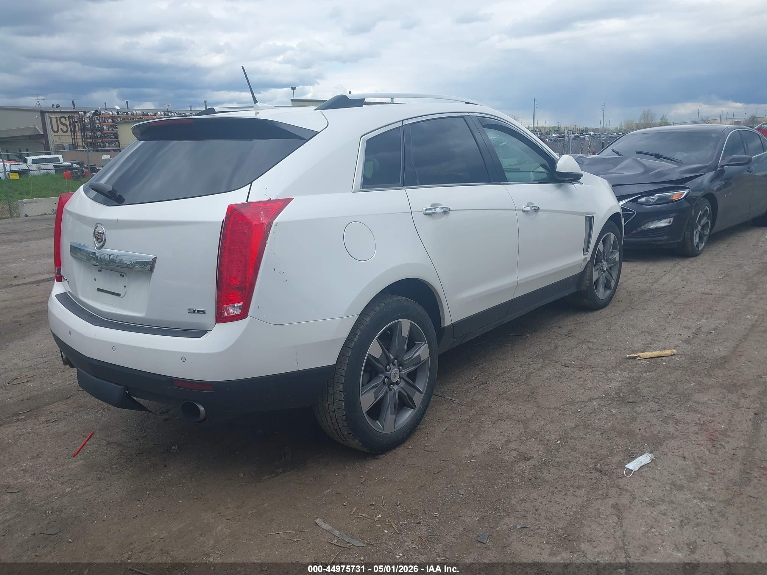 2014 Cadillac Srx Performance Collection White vin: 3GYFNFE33ES586401