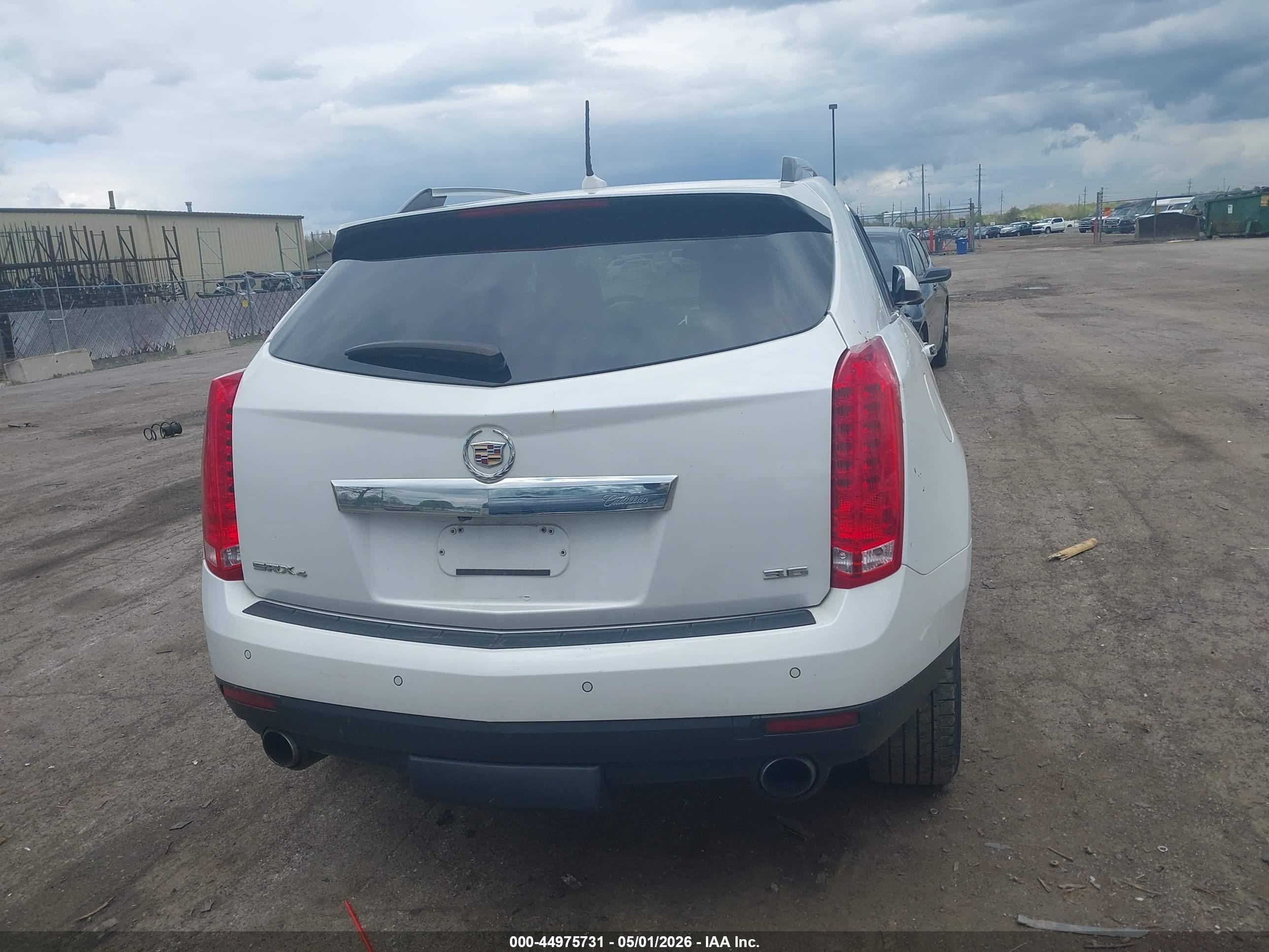 2014 Cadillac Srx Performance Collection White vin: 3GYFNFE33ES586401