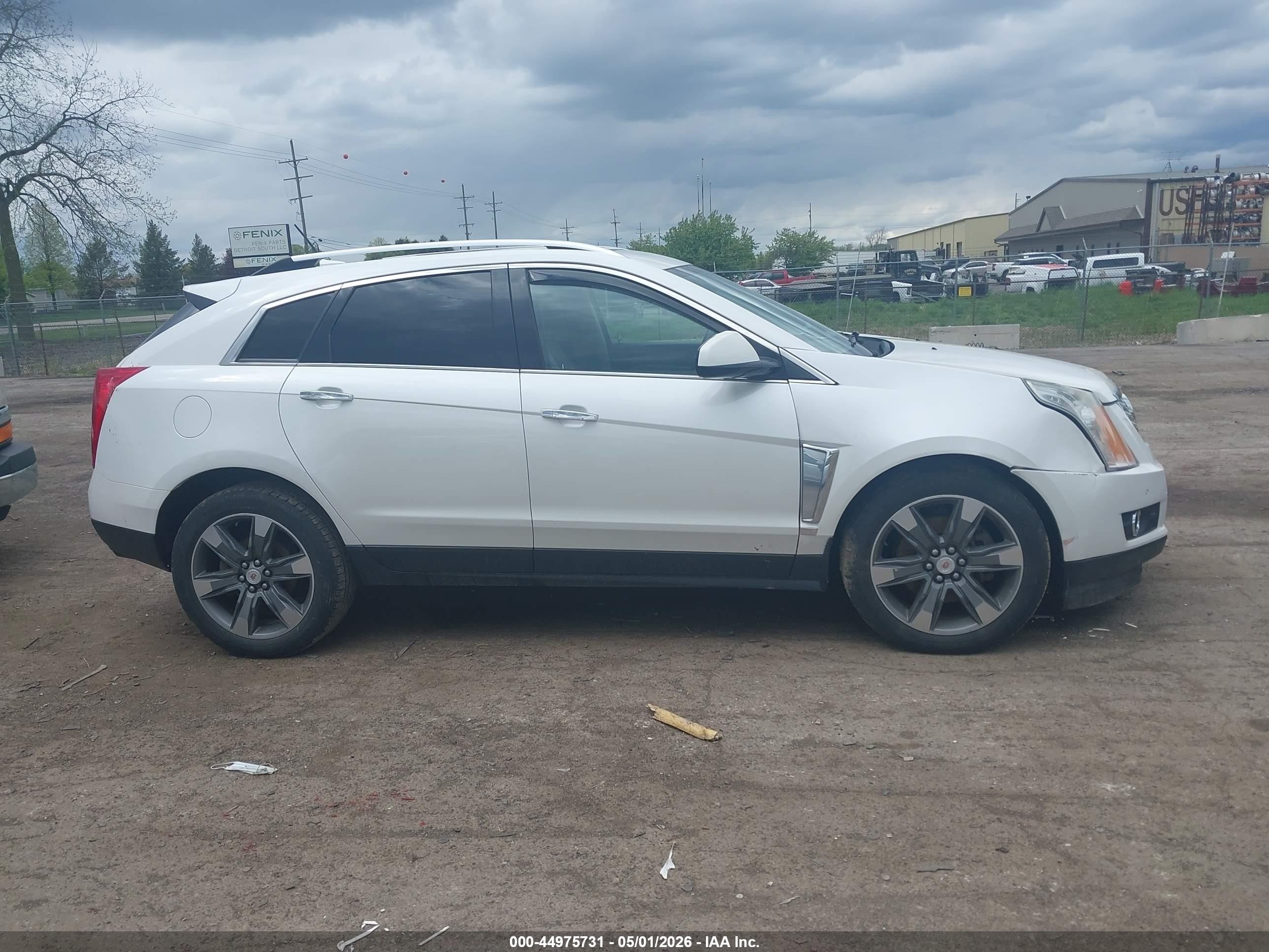 2014 Cadillac Srx Performance Collection White vin: 3GYFNFE33ES586401