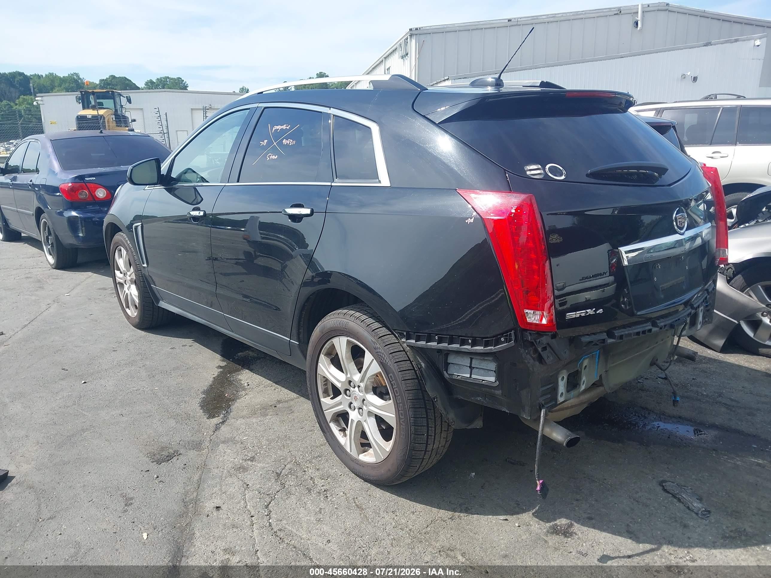 2015 Cadillac Srx Performance Collection Черный vin: 3GYFNFE33FS515958