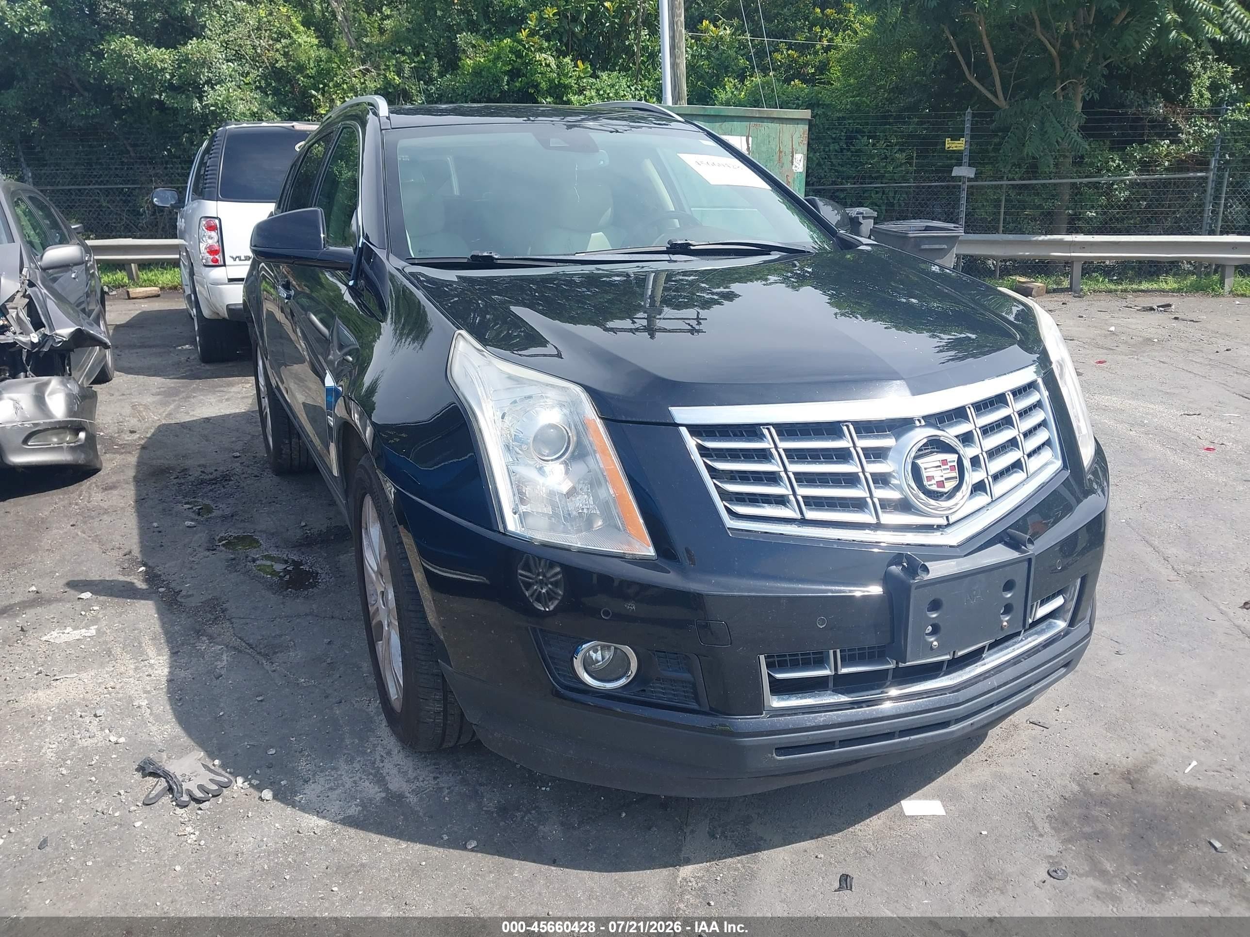 2015 Cadillac Srx Performance Collection Черный vin: 3GYFNFE33FS515958