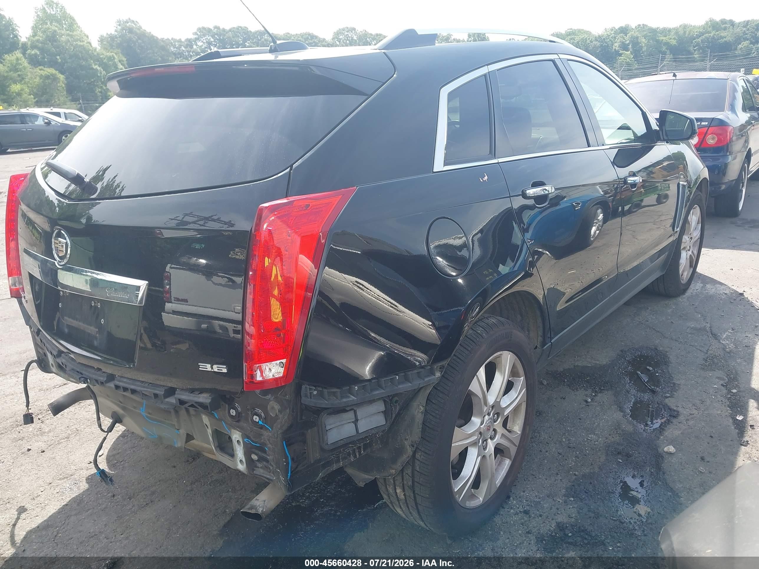 2015 Cadillac Srx Performance Collection Черный vin: 3GYFNFE33FS515958