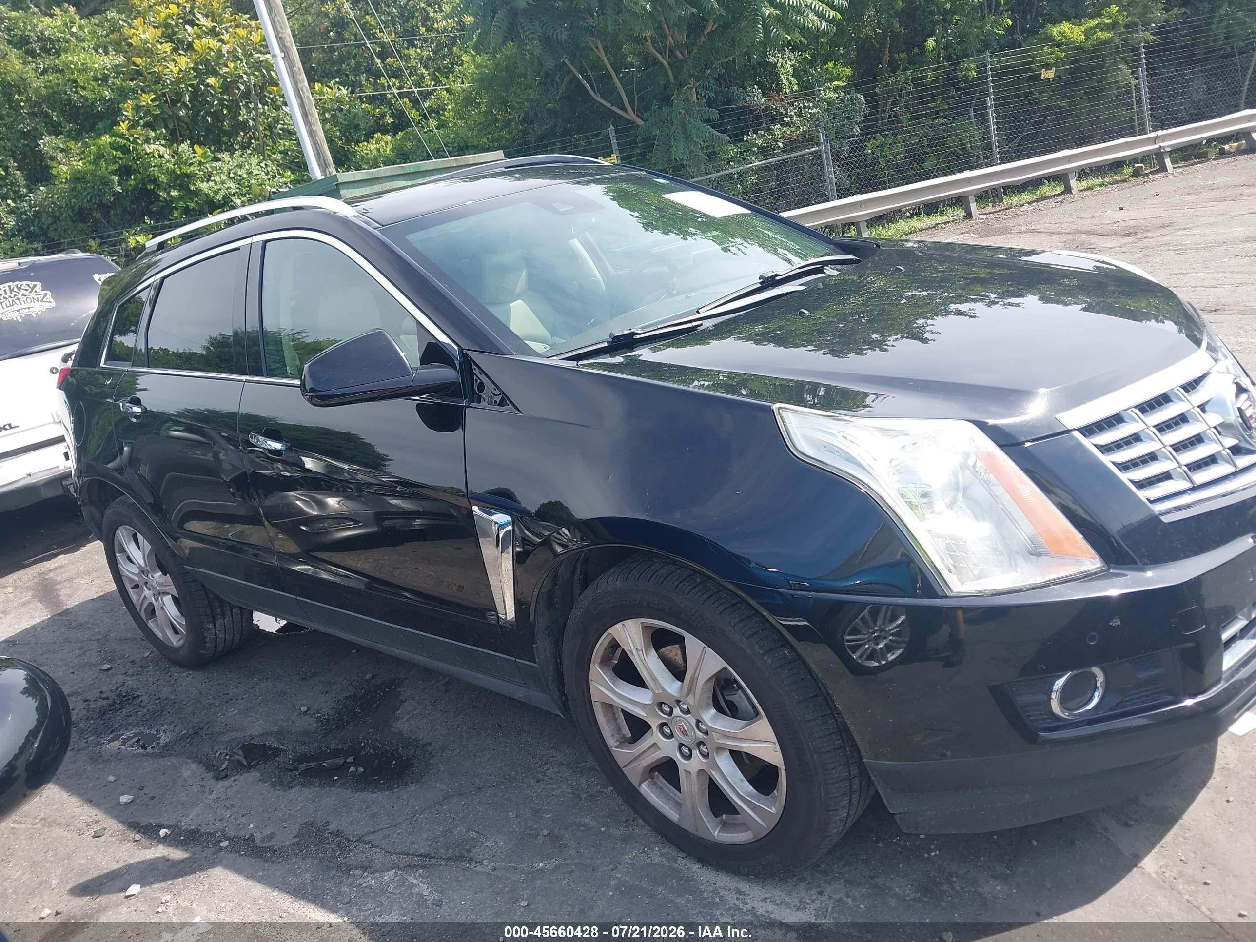 2015 Cadillac Srx Performance Collection Черный vin: 3GYFNFE33FS515958