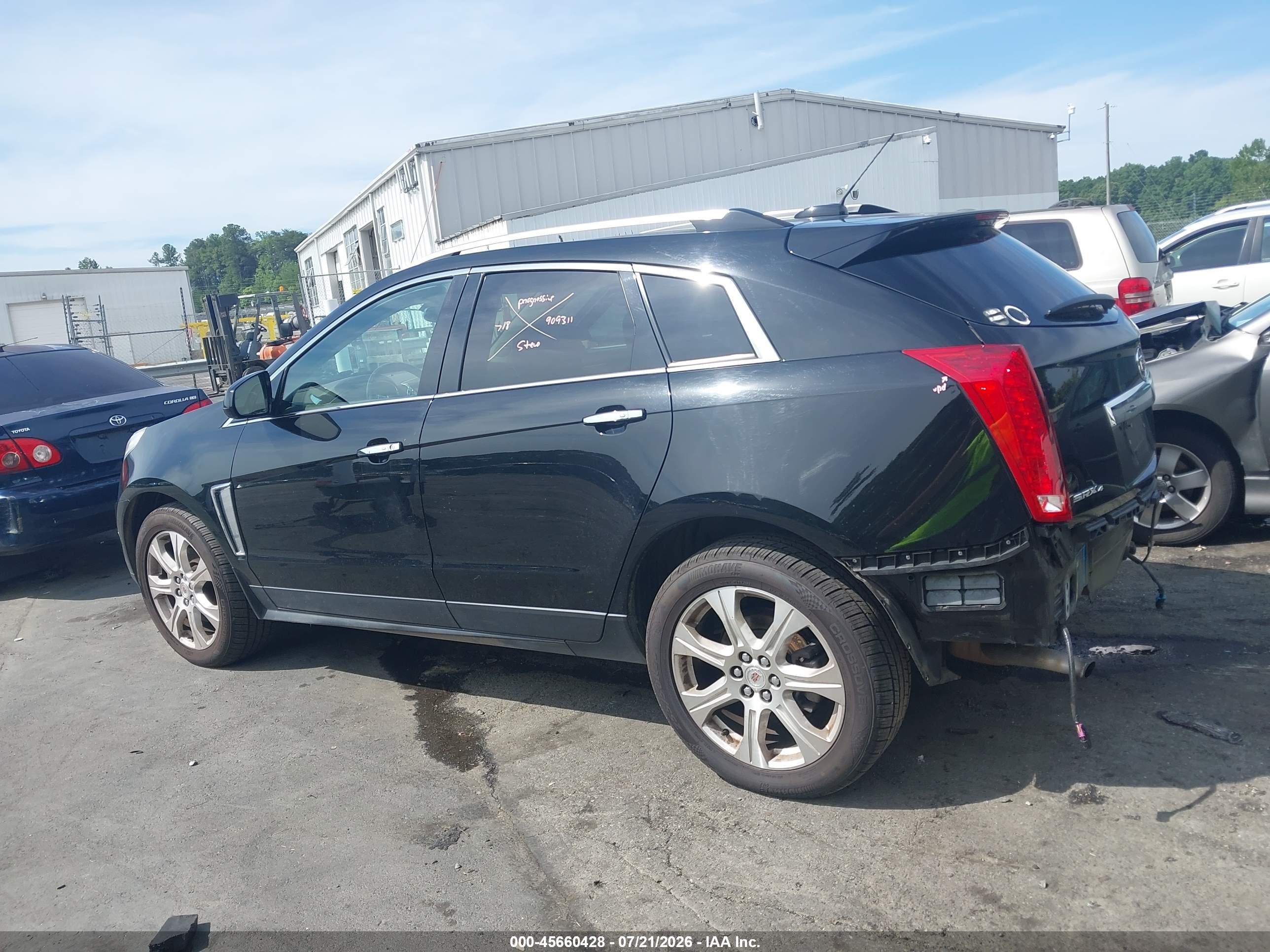 2015 Cadillac Srx Performance Collection Черный vin: 3GYFNFE33FS515958