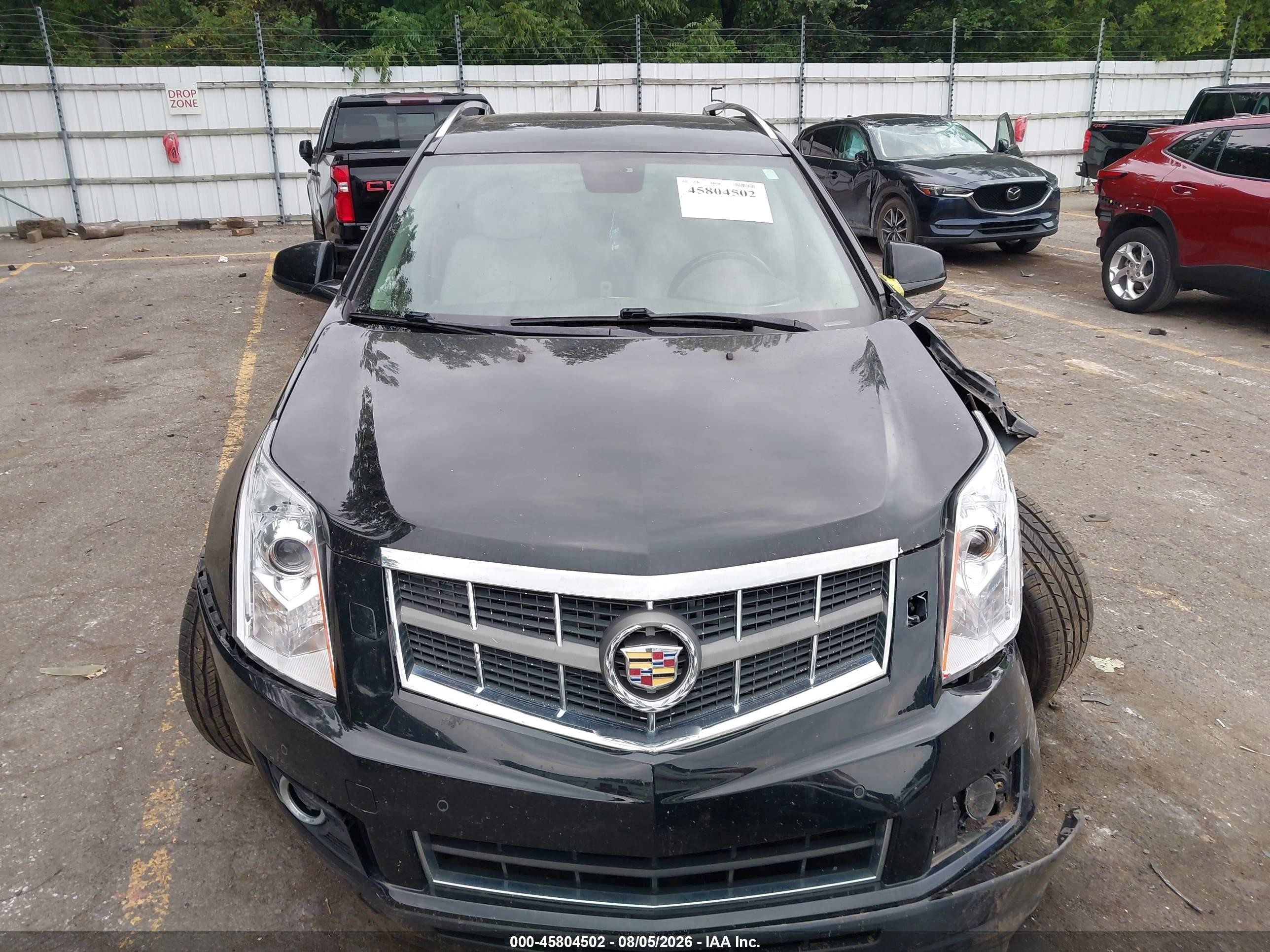 2012 Cadillac Srx Premium Collection Черный vin: 3GYFNFE34CS516175