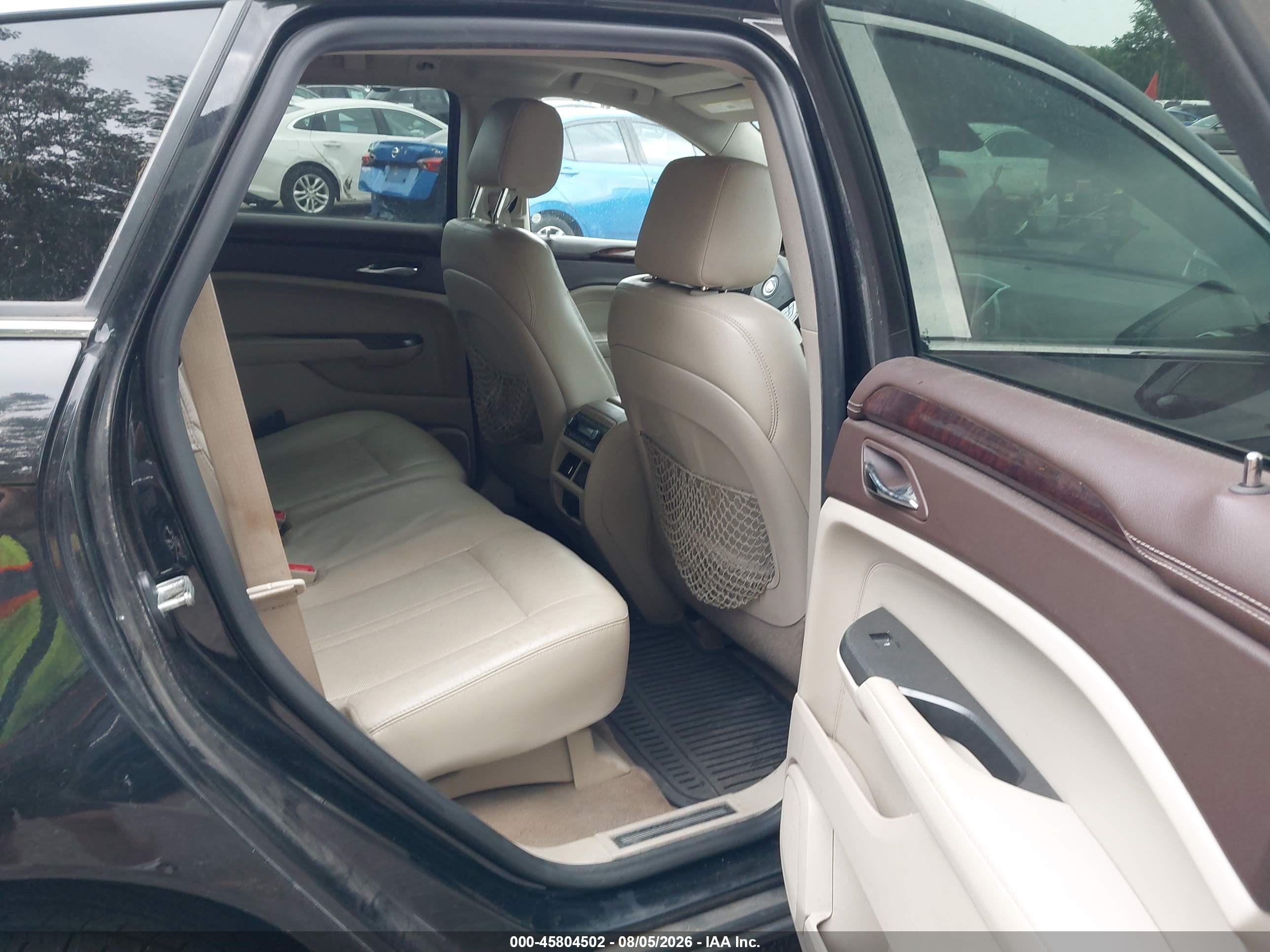 2012 Cadillac Srx Premium Collection Черный vin: 3GYFNFE34CS516175