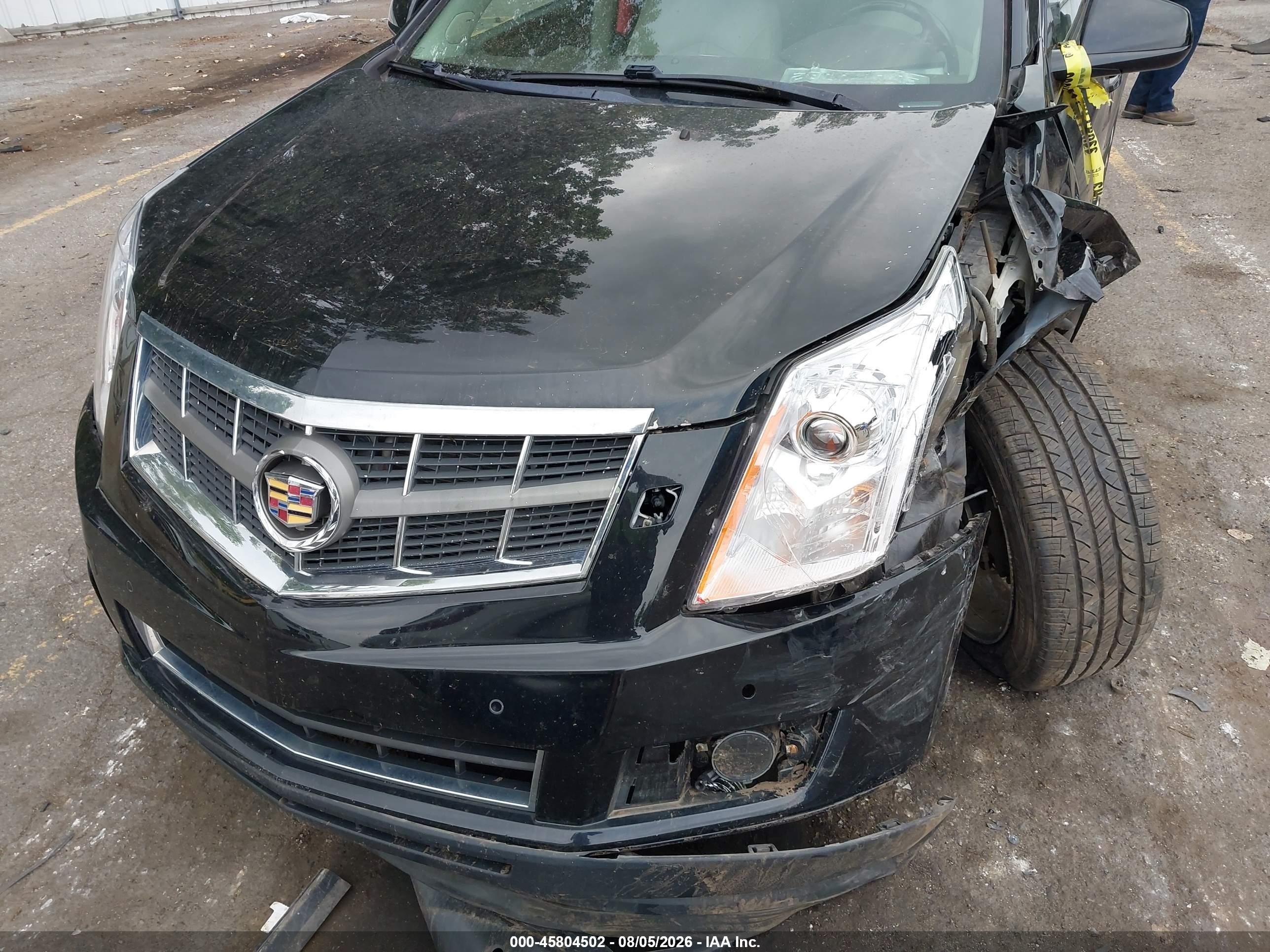 2012 Cadillac Srx Premium Collection Черный vin: 3GYFNFE34CS516175