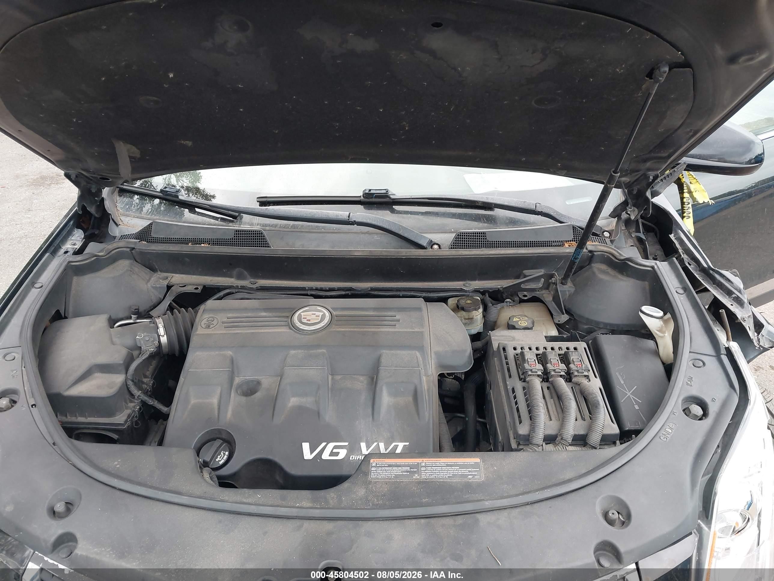 2012 Cadillac Srx Premium Collection Черный vin: 3GYFNFE34CS516175
