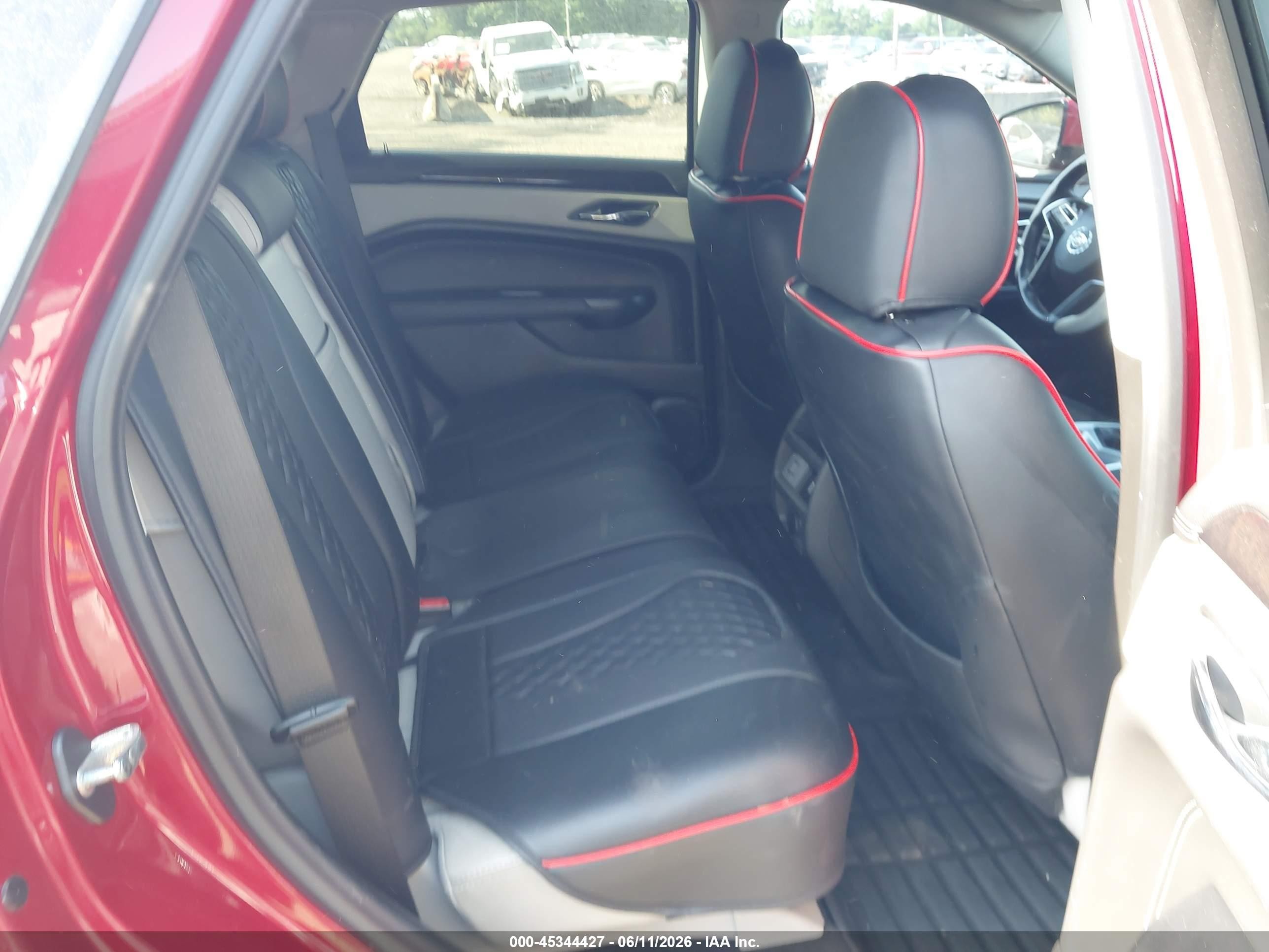 2014 Cadillac Srx Performance Collection Red vin: 3GYFNFE34ES544674