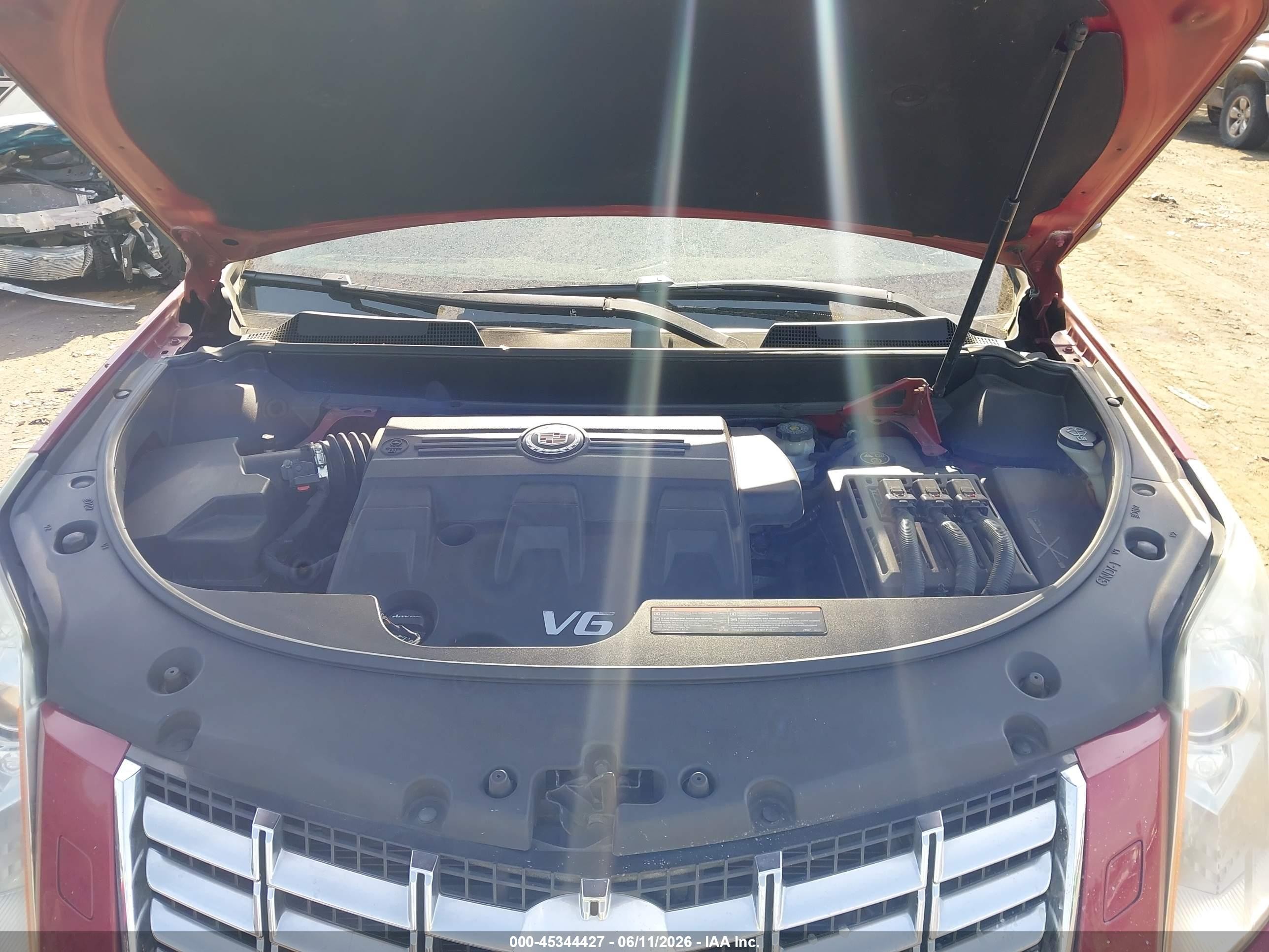 2014 Cadillac Srx Performance Collection Red vin: 3GYFNFE34ES544674