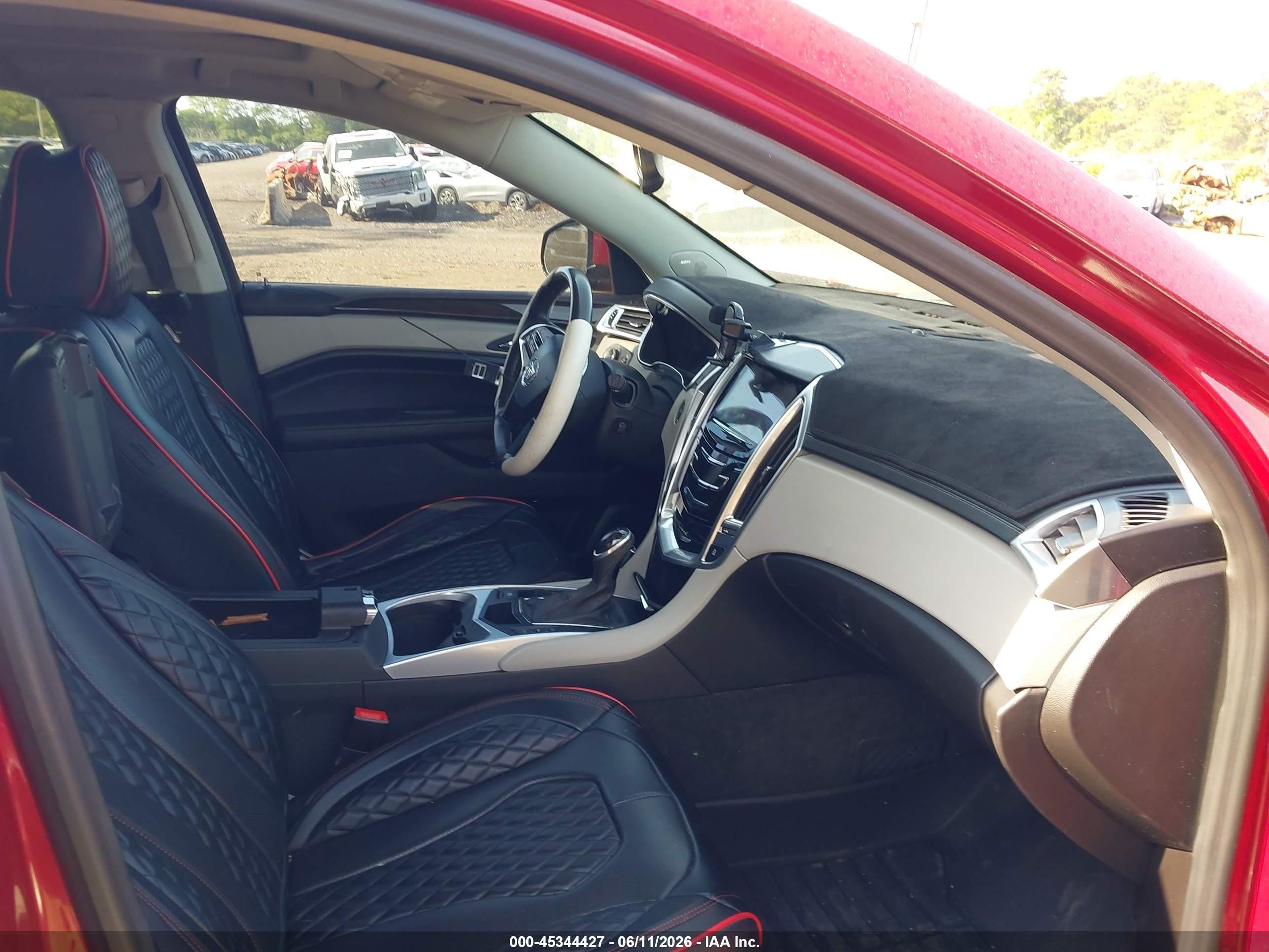 2014 Cadillac Srx Performance Collection Red vin: 3GYFNFE34ES544674
