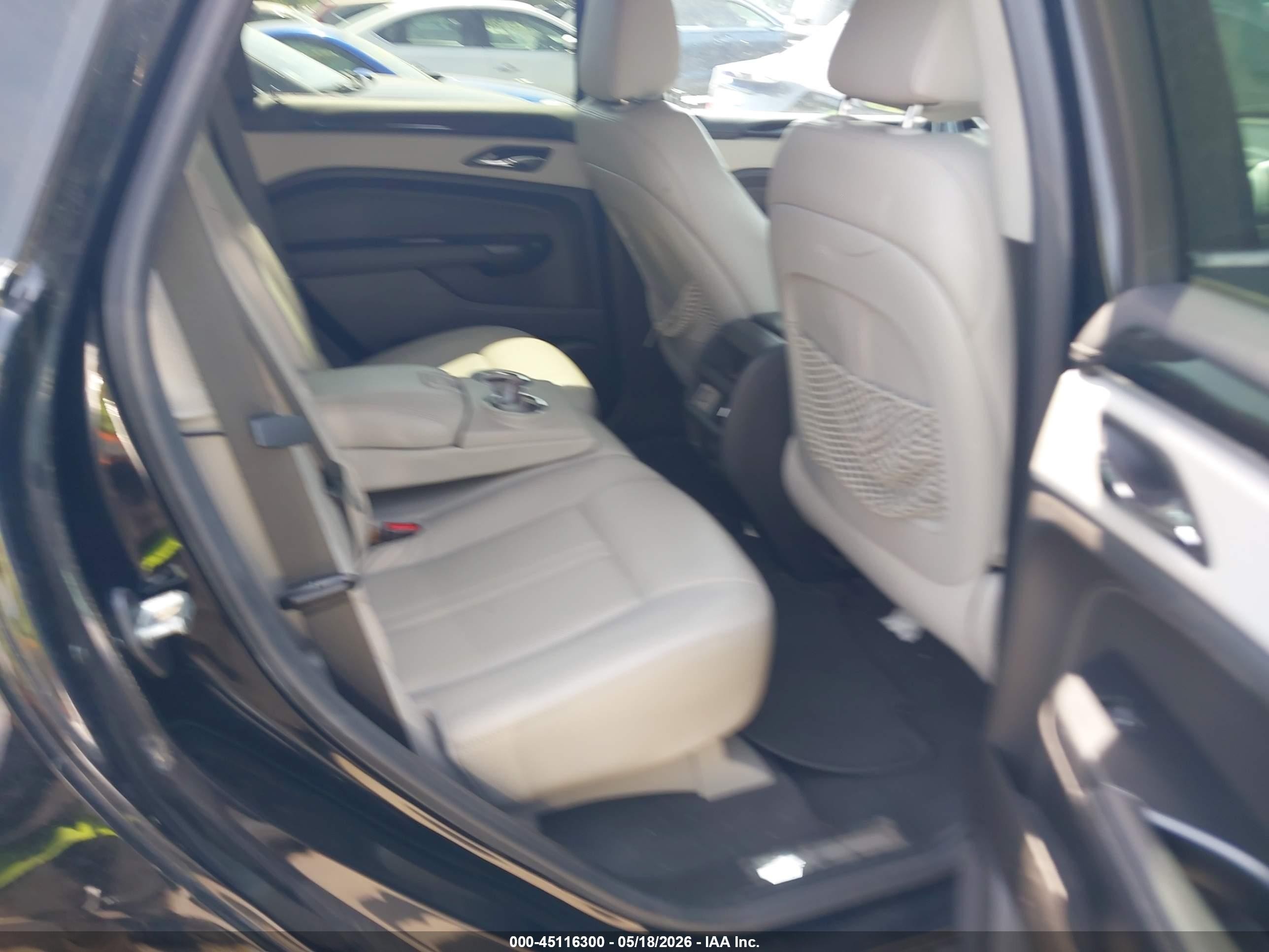 2014 Cadillac Srx Performance Collection Black vin: 3GYFNFE34ES562074