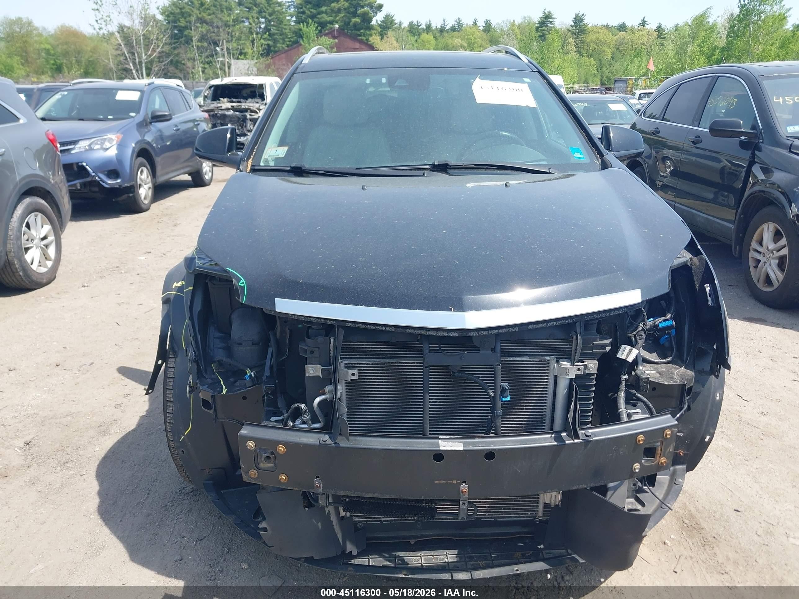2014 Cadillac Srx Performance Collection Black vin: 3GYFNFE34ES562074