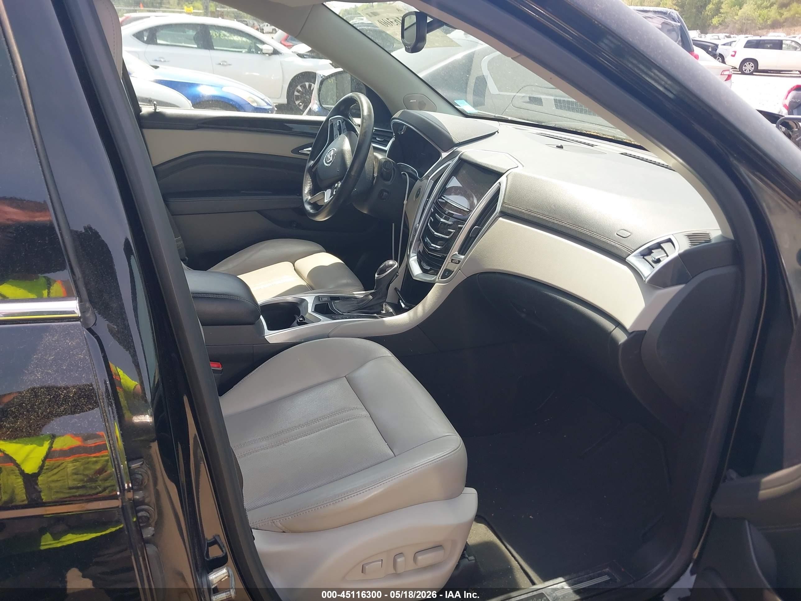2014 Cadillac Srx Performance Collection Black vin: 3GYFNFE34ES562074