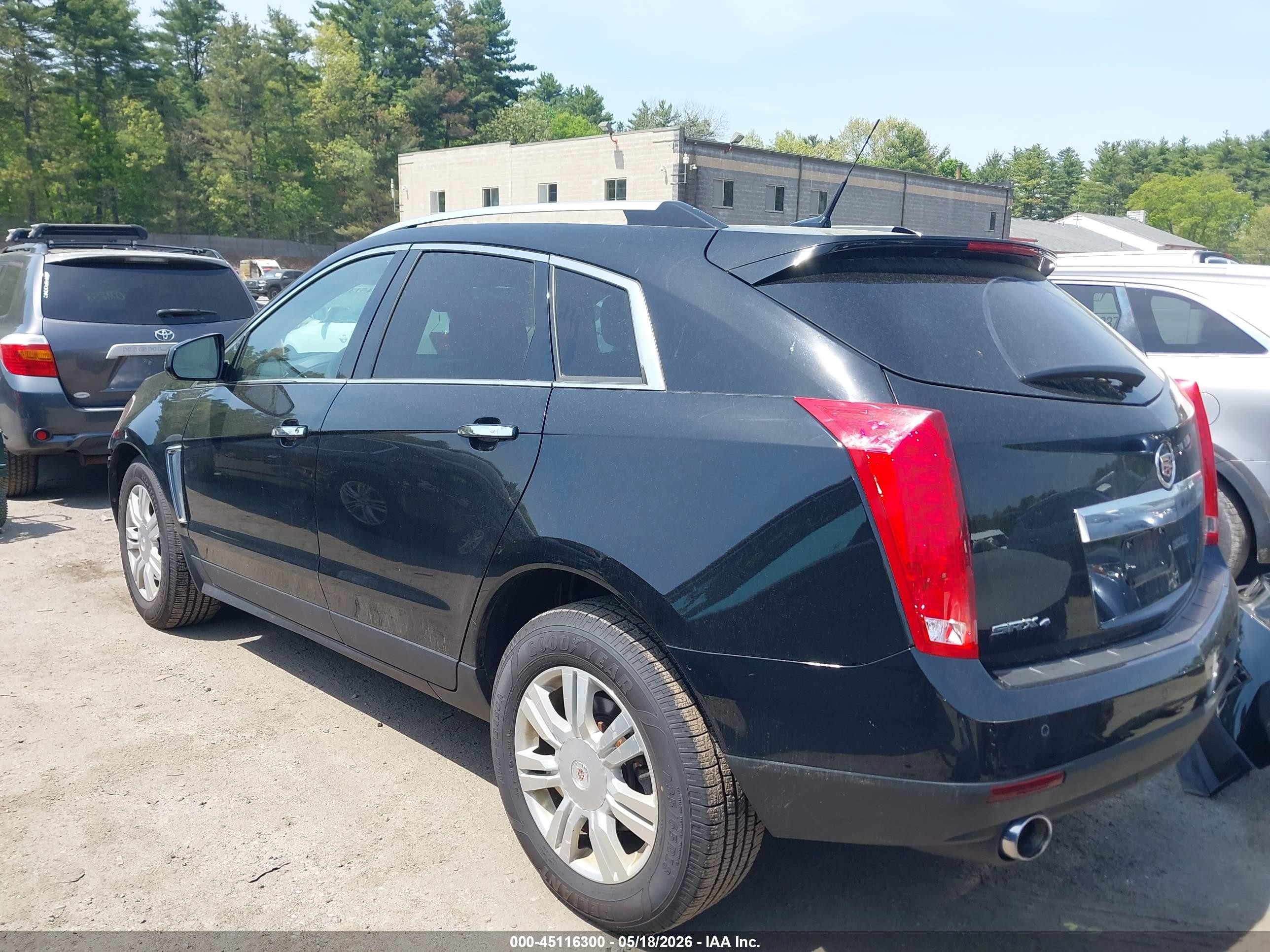 2014 Cadillac Srx Performance Collection Black vin: 3GYFNFE34ES562074