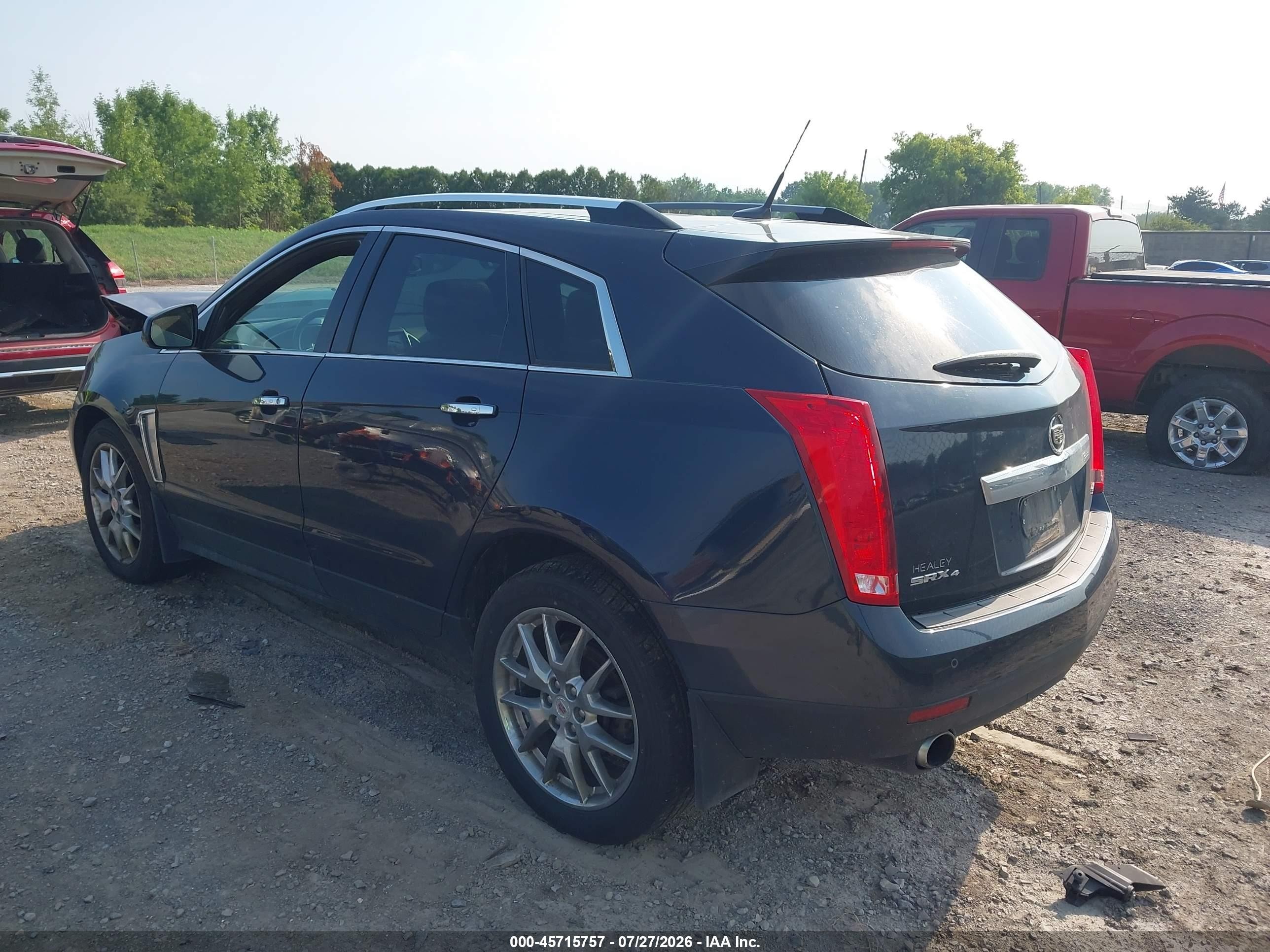 2014 Cadillac Srx Performance Collection Black vin: 3GYFNFE34ES609250