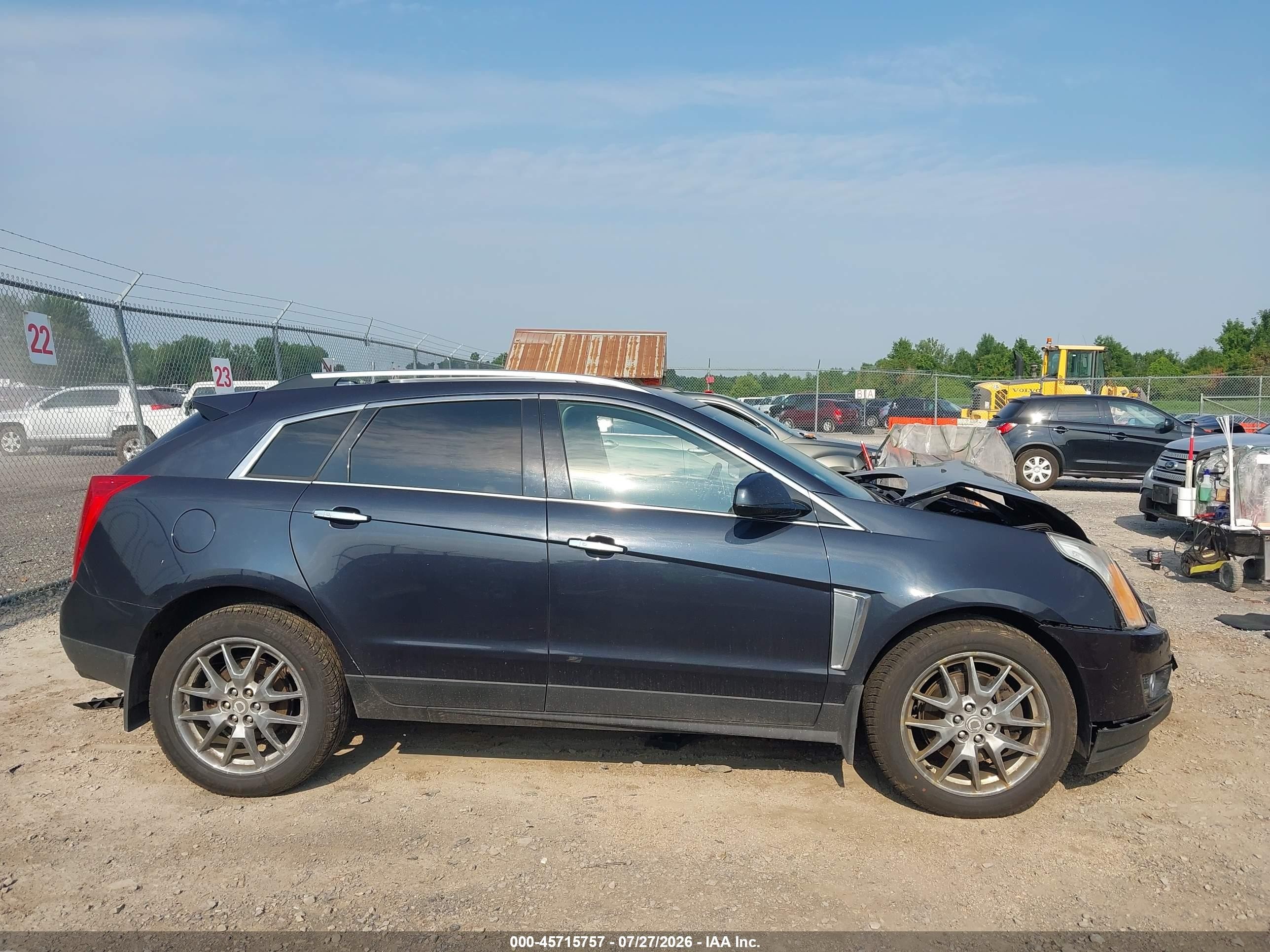 2014 Cadillac Srx Performance Collection Black vin: 3GYFNFE34ES609250