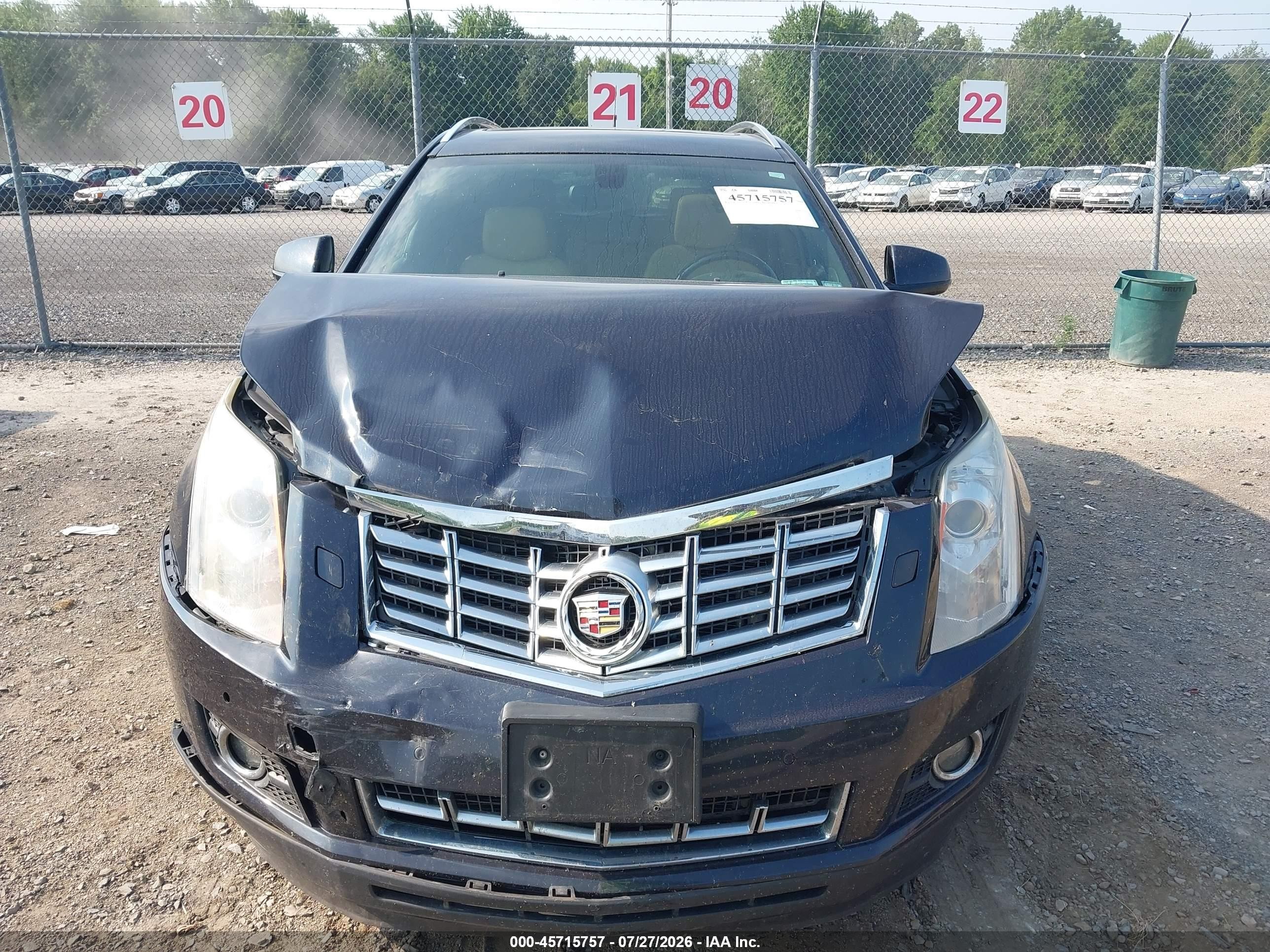 2014 Cadillac Srx Performance Collection Black vin: 3GYFNFE34ES609250