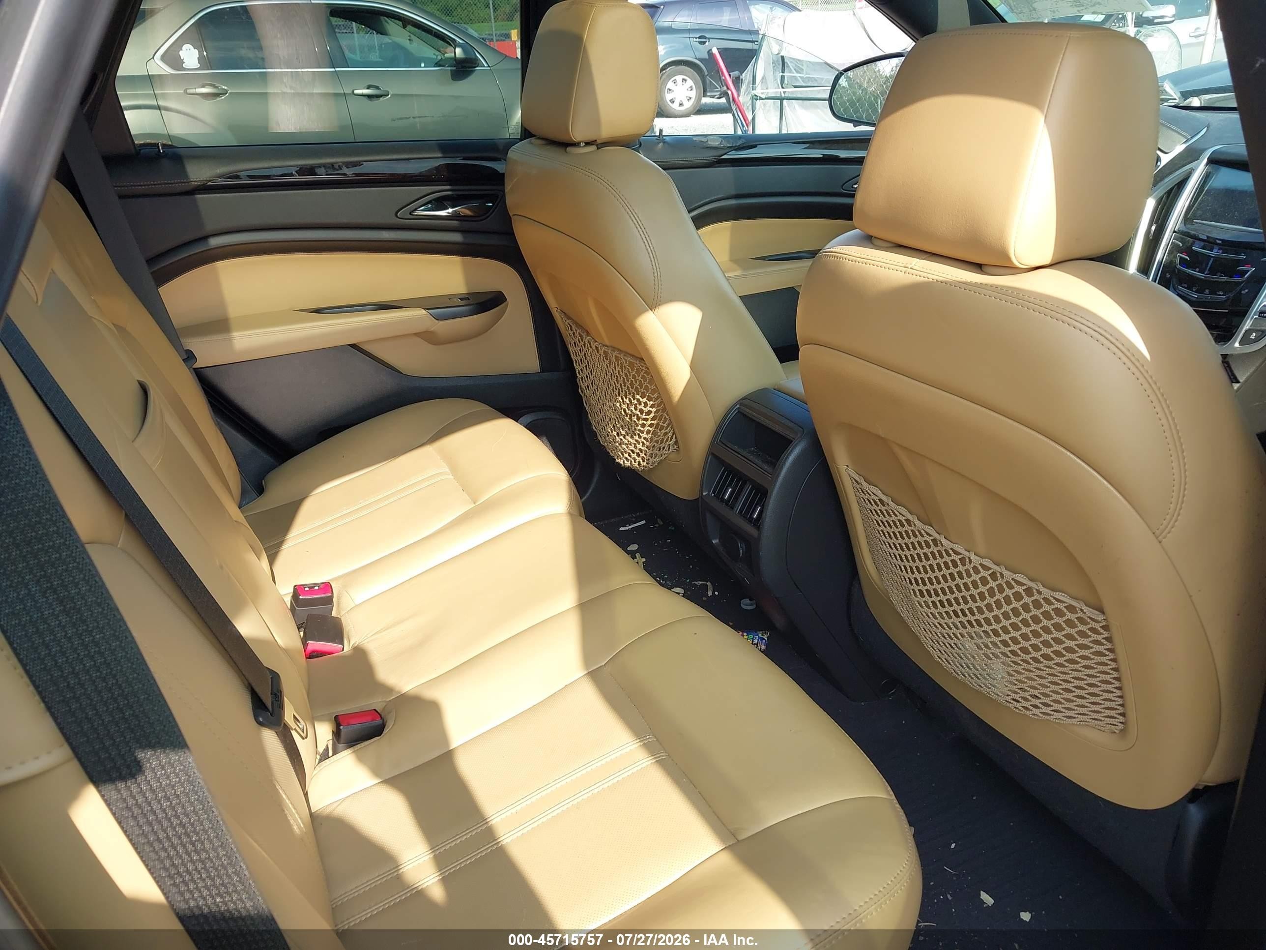 2014 Cadillac Srx Performance Collection Black vin: 3GYFNFE34ES609250