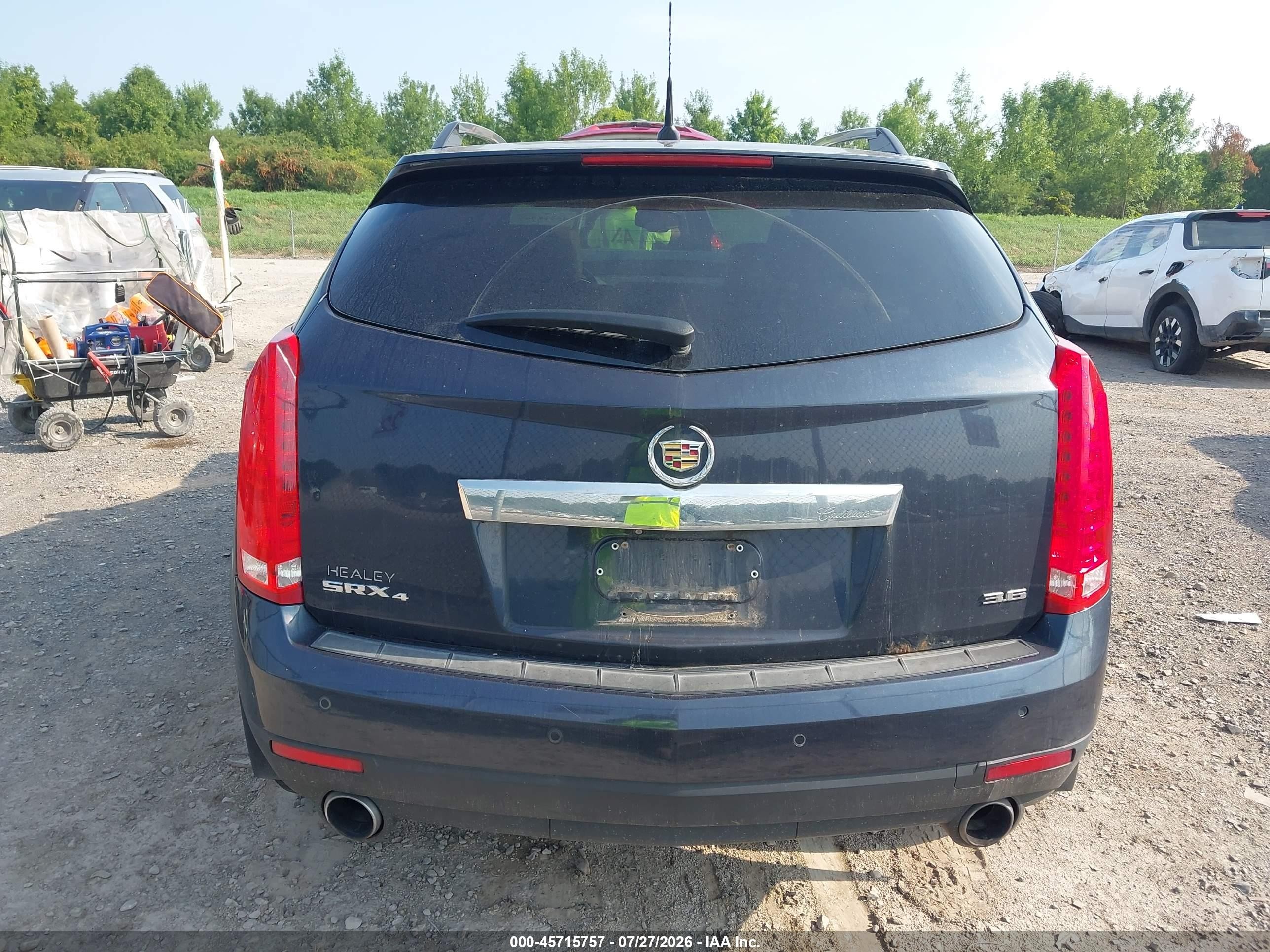 2014 Cadillac Srx Performance Collection Black vin: 3GYFNFE34ES609250