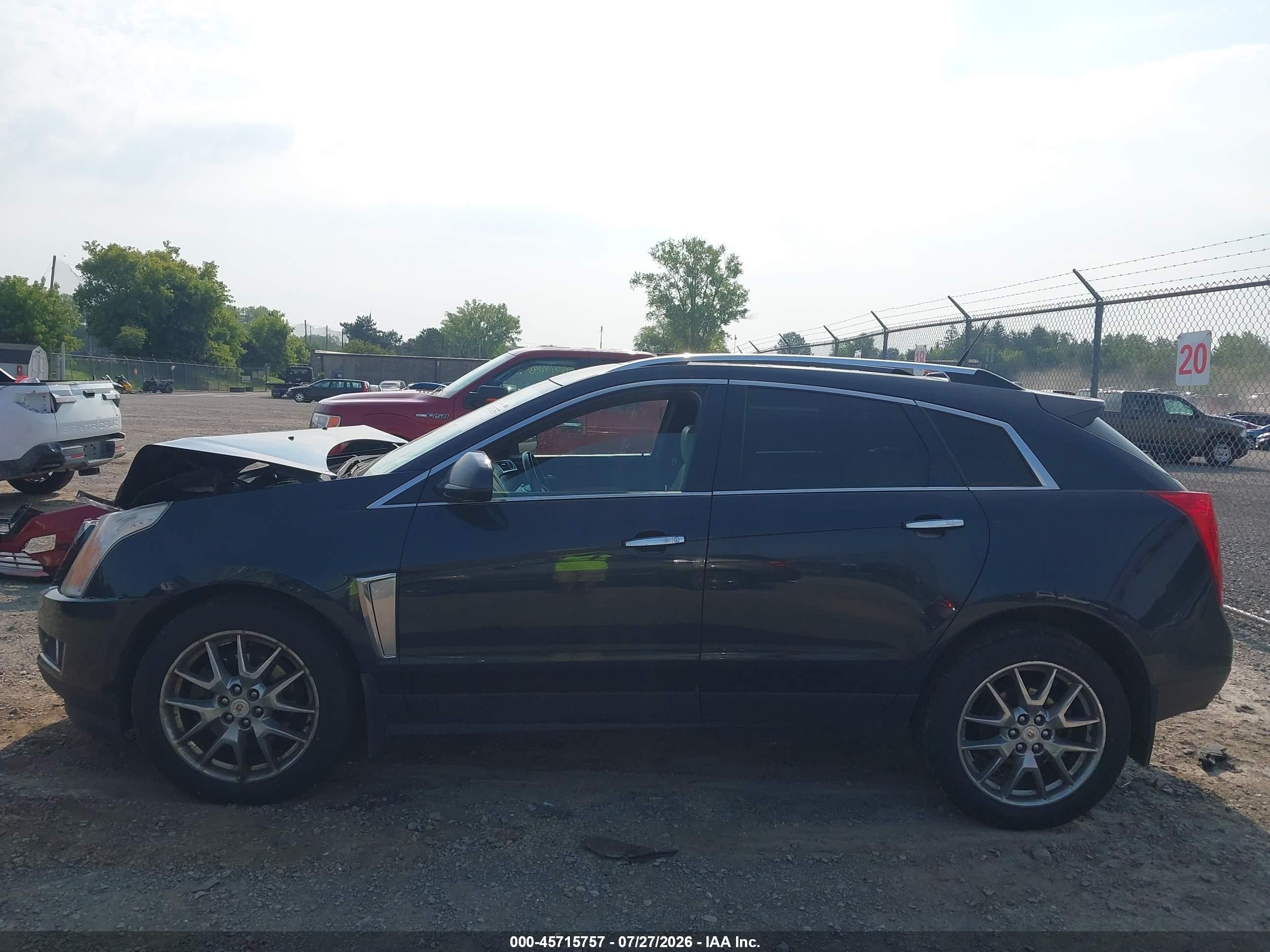 2014 Cadillac Srx Performance Collection Black vin: 3GYFNFE34ES609250