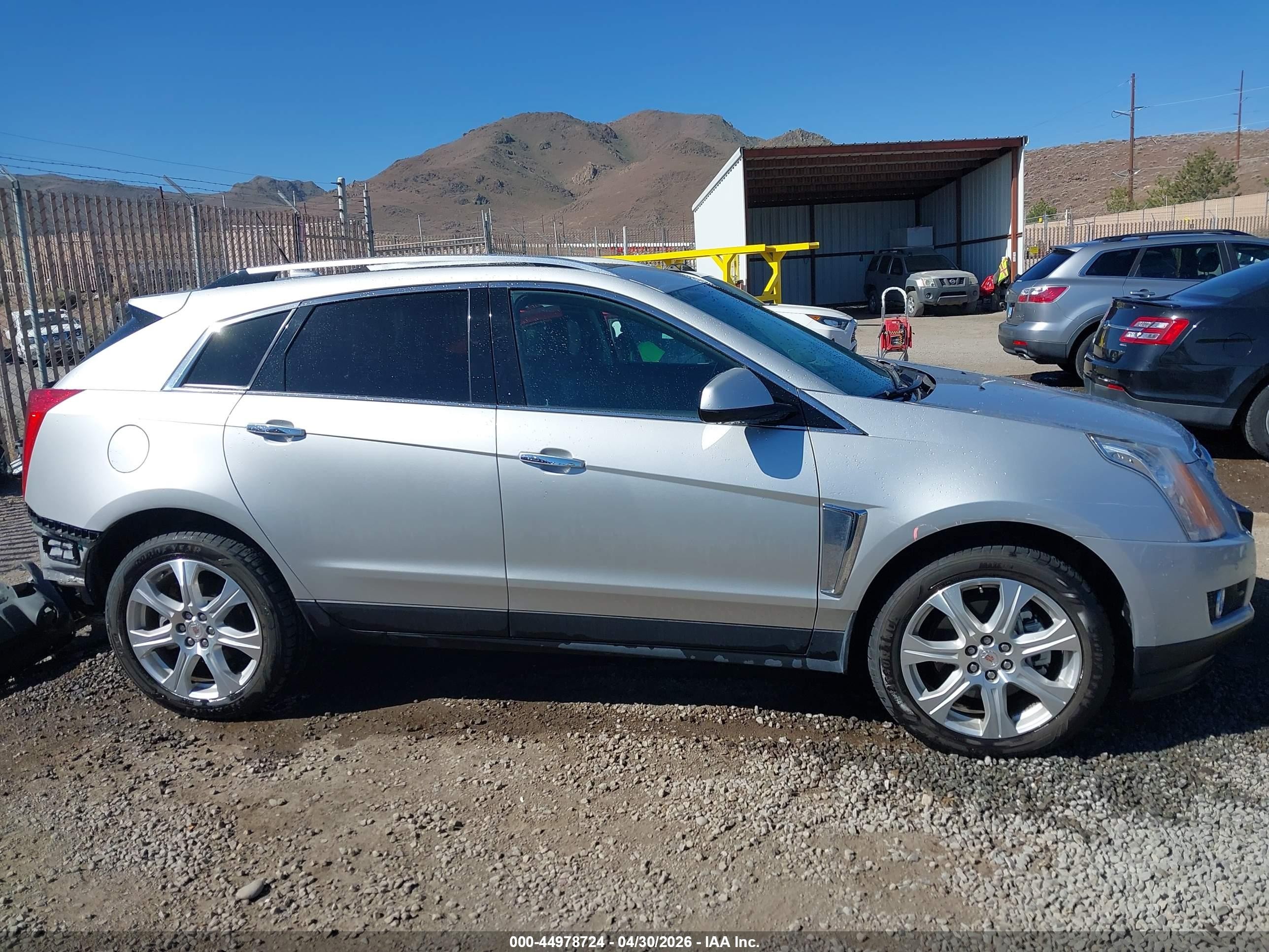 2014 Cadillac Srx Performance Collection Серебряный vin: 3GYFNFE34ES612293