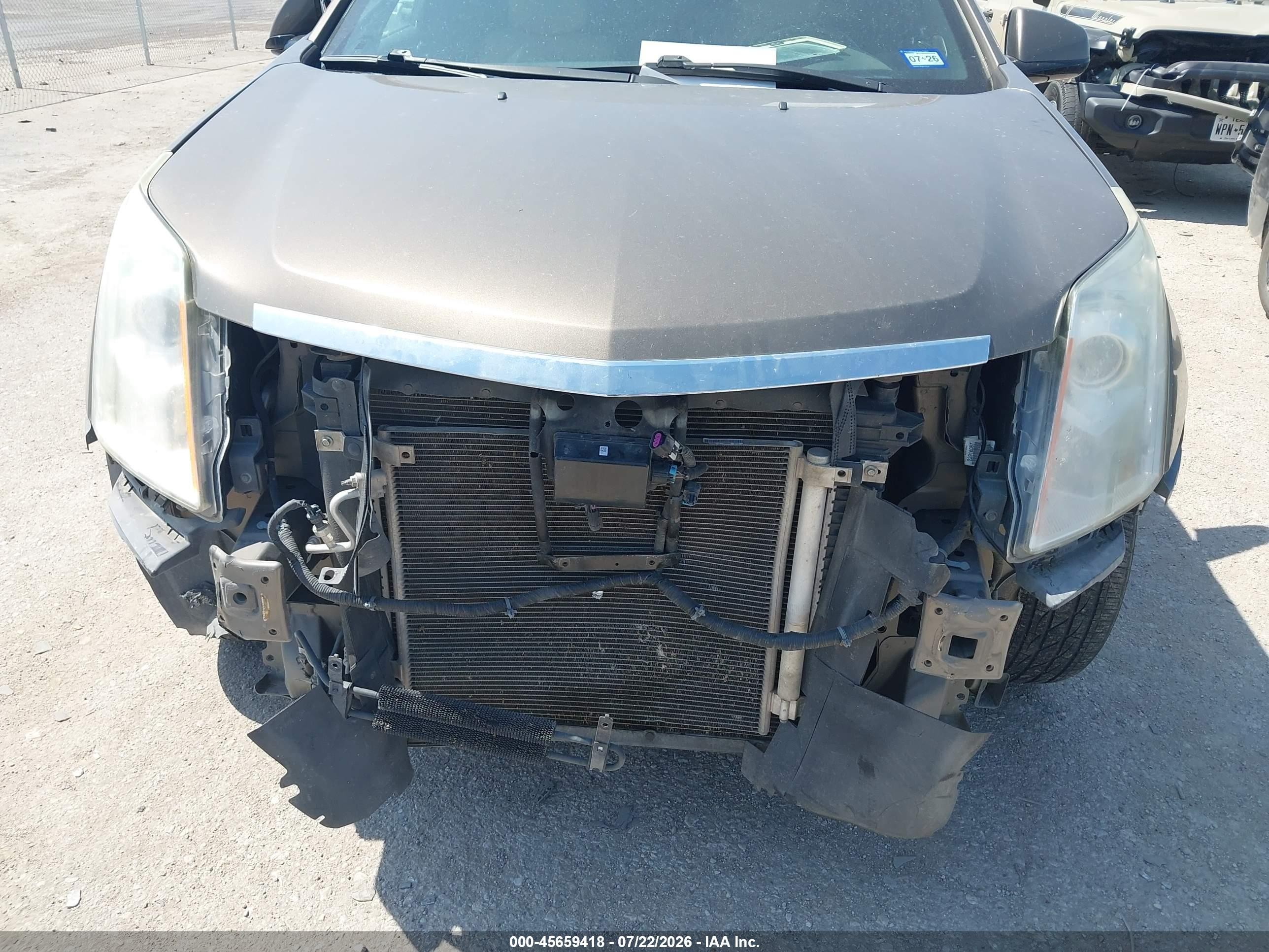 2014 Cadillac Srx Performance Collection Коричневый vin: 3GYFNFE34ES641986