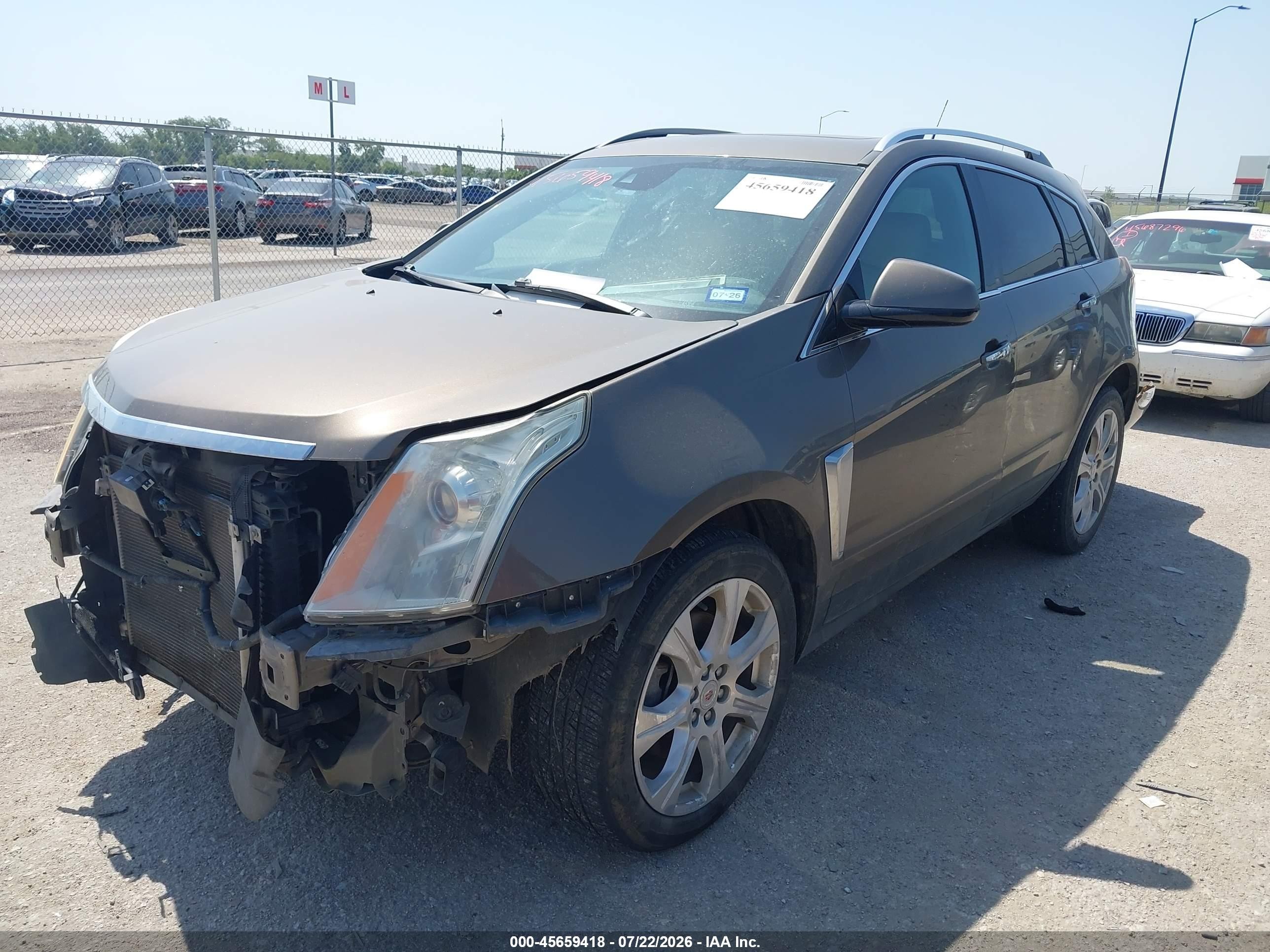 2014 Cadillac Srx Performance Collection Коричневый vin: 3GYFNFE34ES641986
