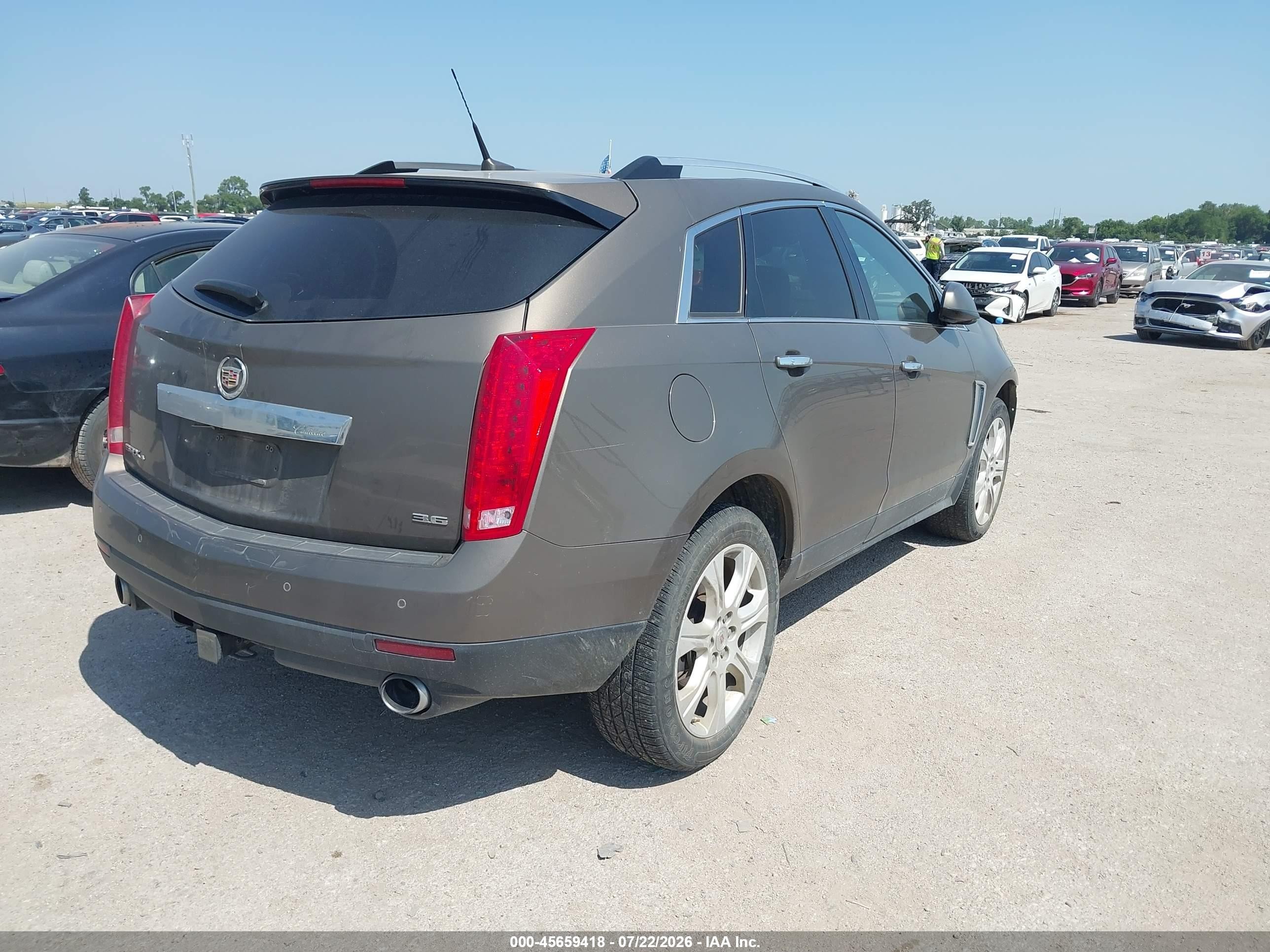 2014 Cadillac Srx Performance Collection Коричневый vin: 3GYFNFE34ES641986