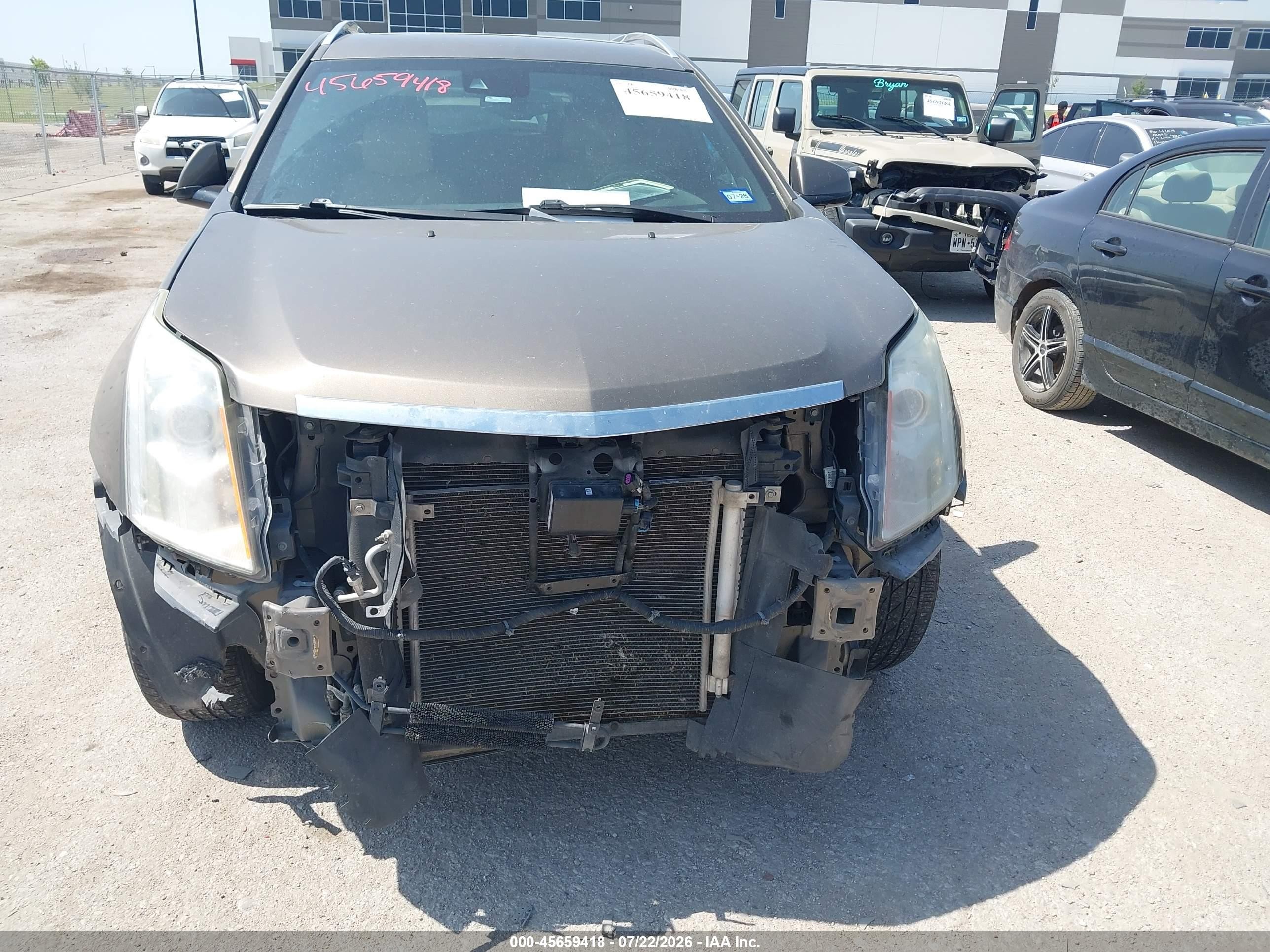 2014 Cadillac Srx Performance Collection Коричневый vin: 3GYFNFE34ES641986