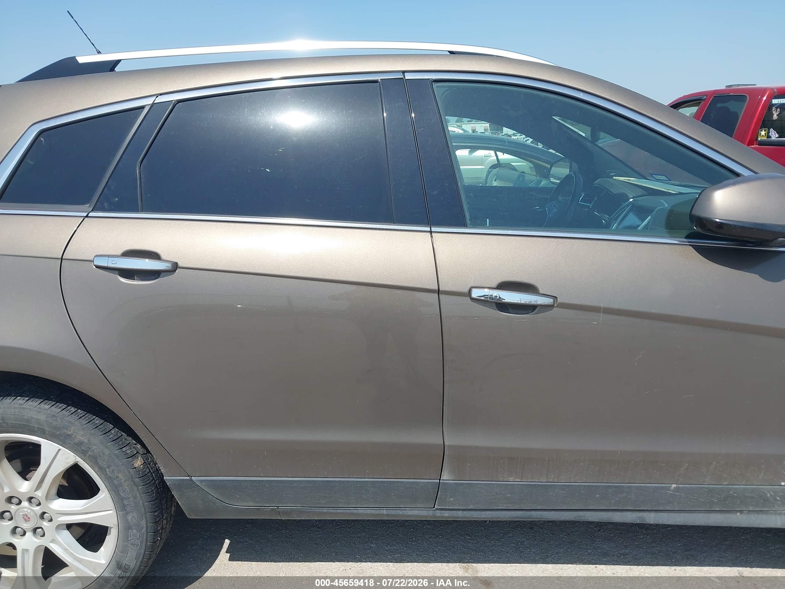 2014 Cadillac Srx Performance Collection Коричневый vin: 3GYFNFE34ES641986