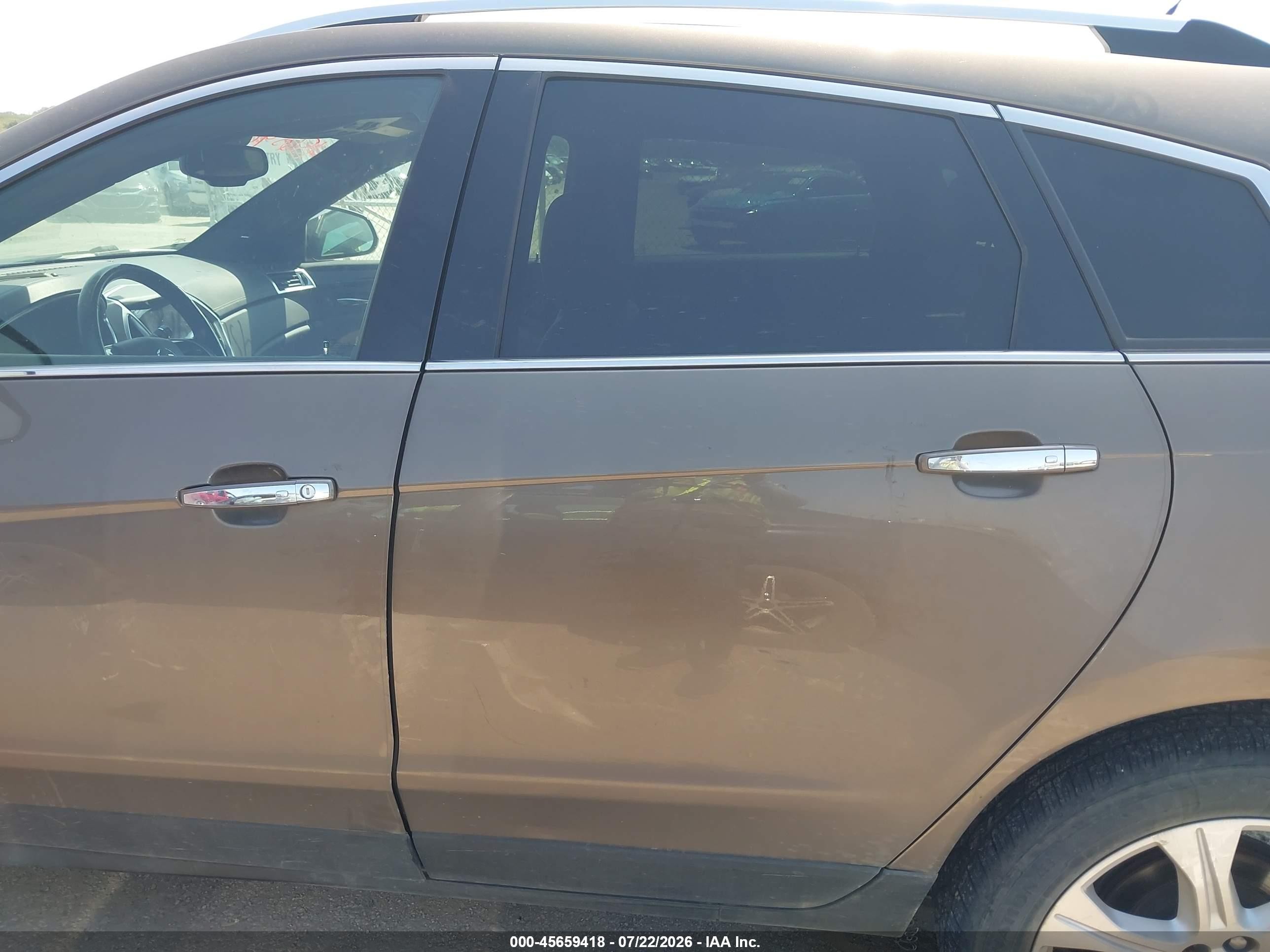 2014 Cadillac Srx Performance Collection Коричневый vin: 3GYFNFE34ES641986