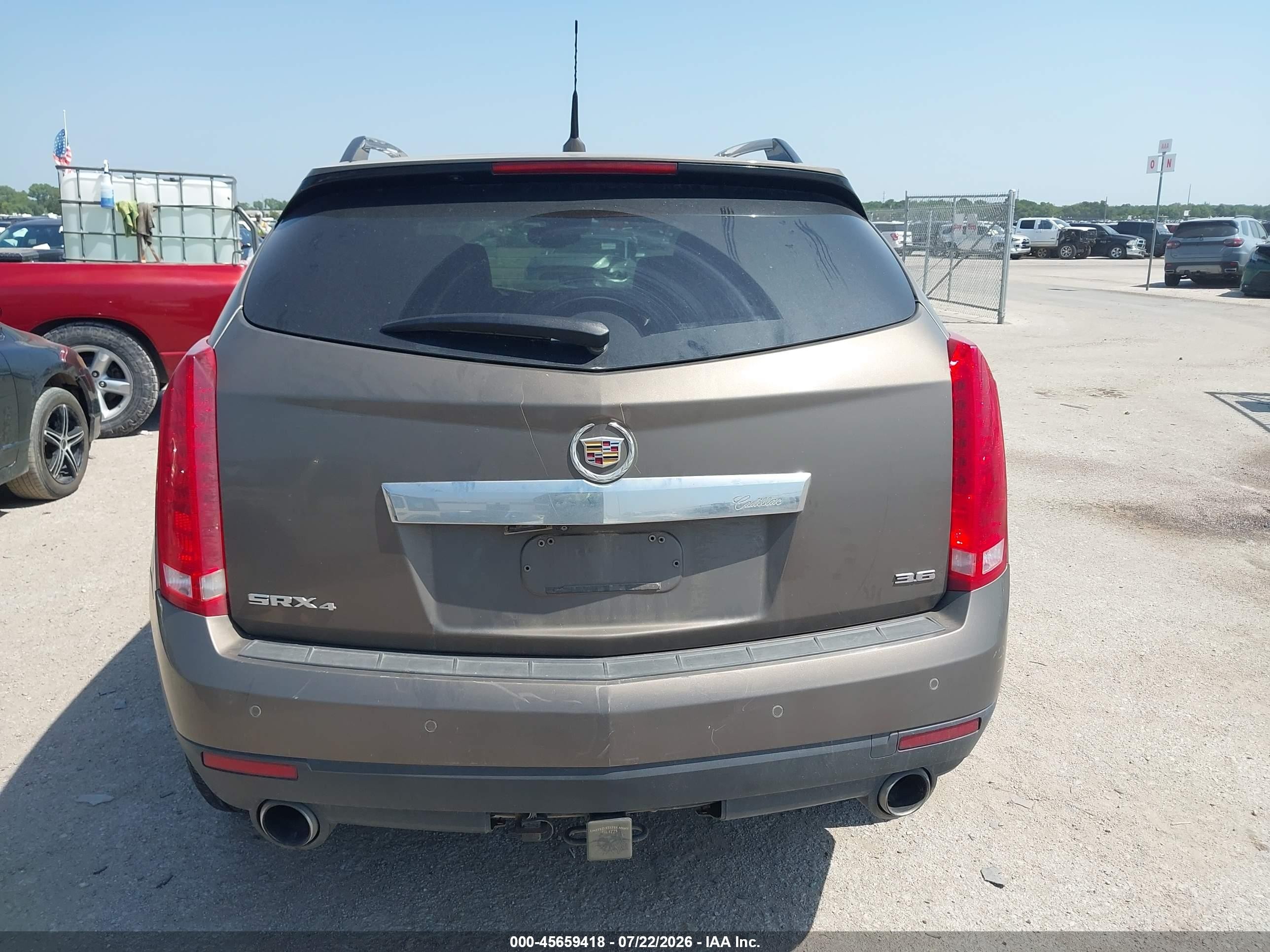 2014 Cadillac Srx Performance Collection Коричневый vin: 3GYFNFE34ES641986