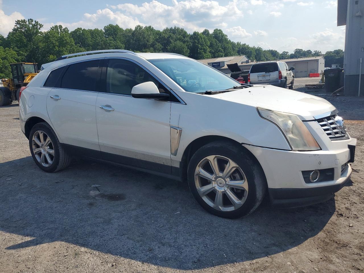 2014 Cadillac Srx Performance Collection White vin: 3GYFNFE35ES562102