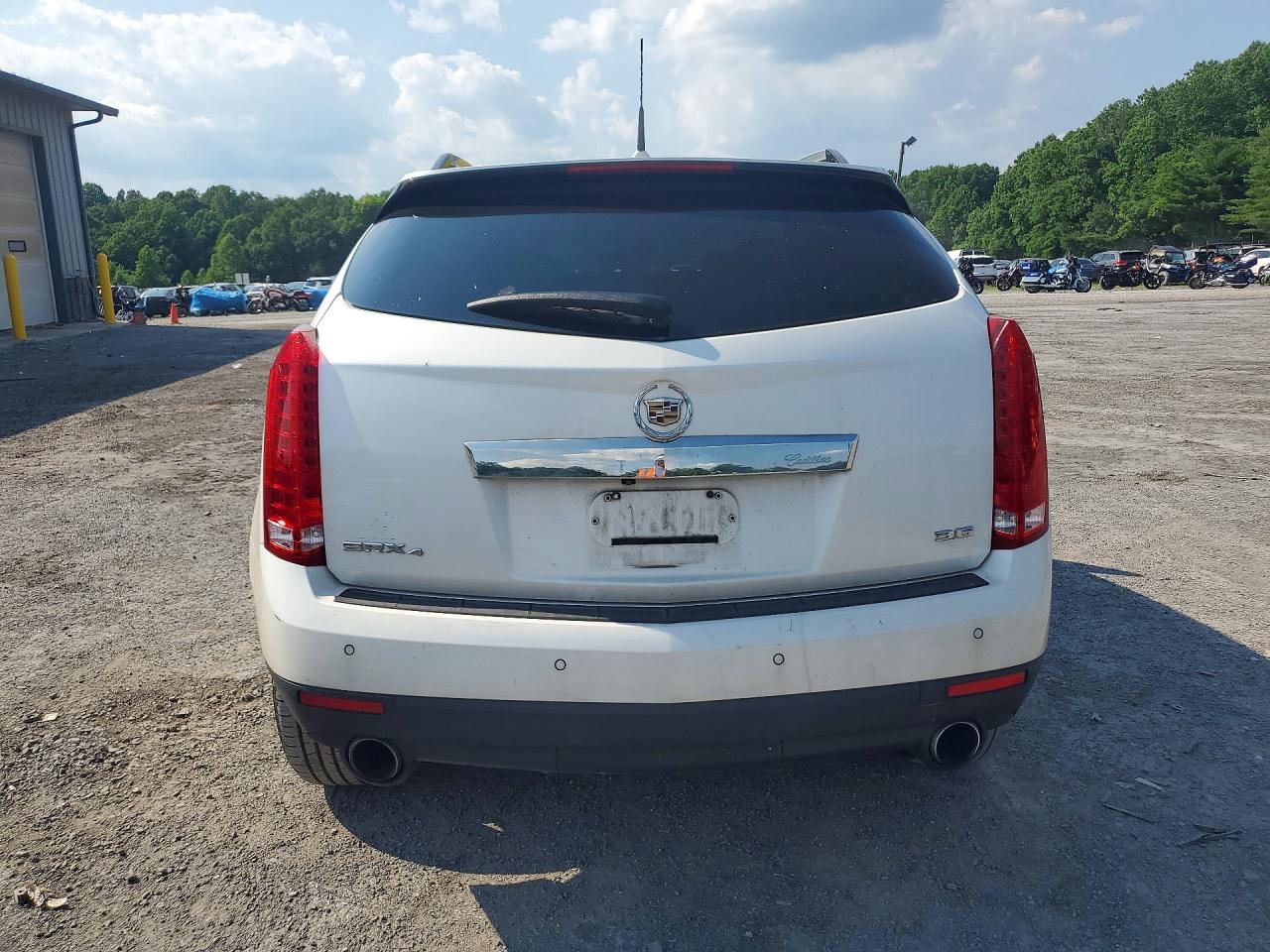2014 Cadillac Srx Performance Collection White vin: 3GYFNFE35ES562102