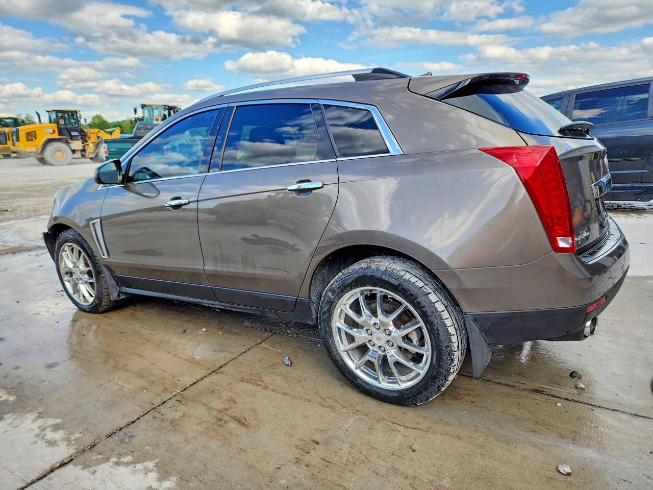 2014 Cadillac Srx Performance Collection Brown vin: 3GYFNFE35ES563458