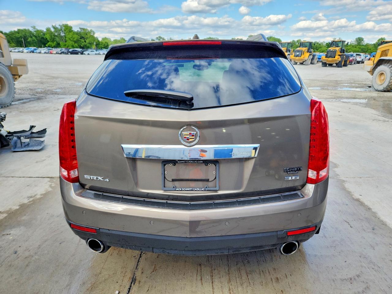 2014 Cadillac Srx Performance Collection Brown vin: 3GYFNFE35ES563458