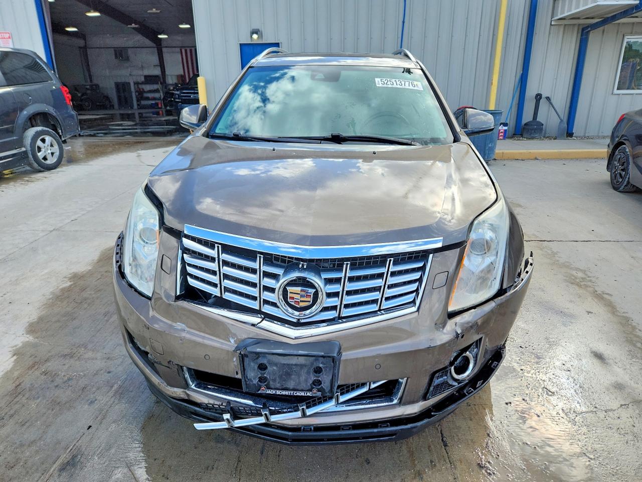 2014 Cadillac Srx Performance Collection Brown vin: 3GYFNFE35ES563458